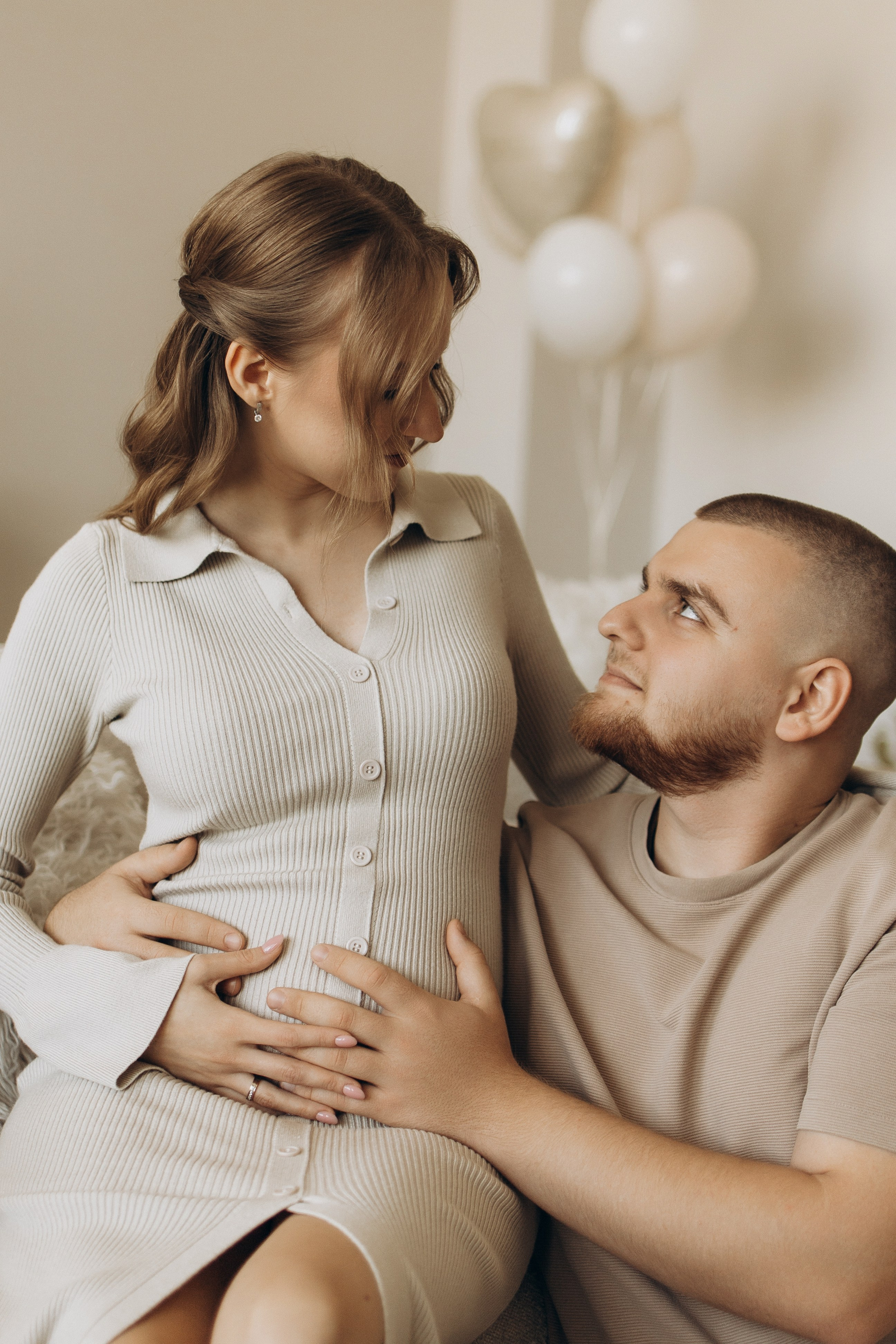 Узнаем пол малыша. Самый теплый фотограф в Краснодаре Рябоконь Ксения