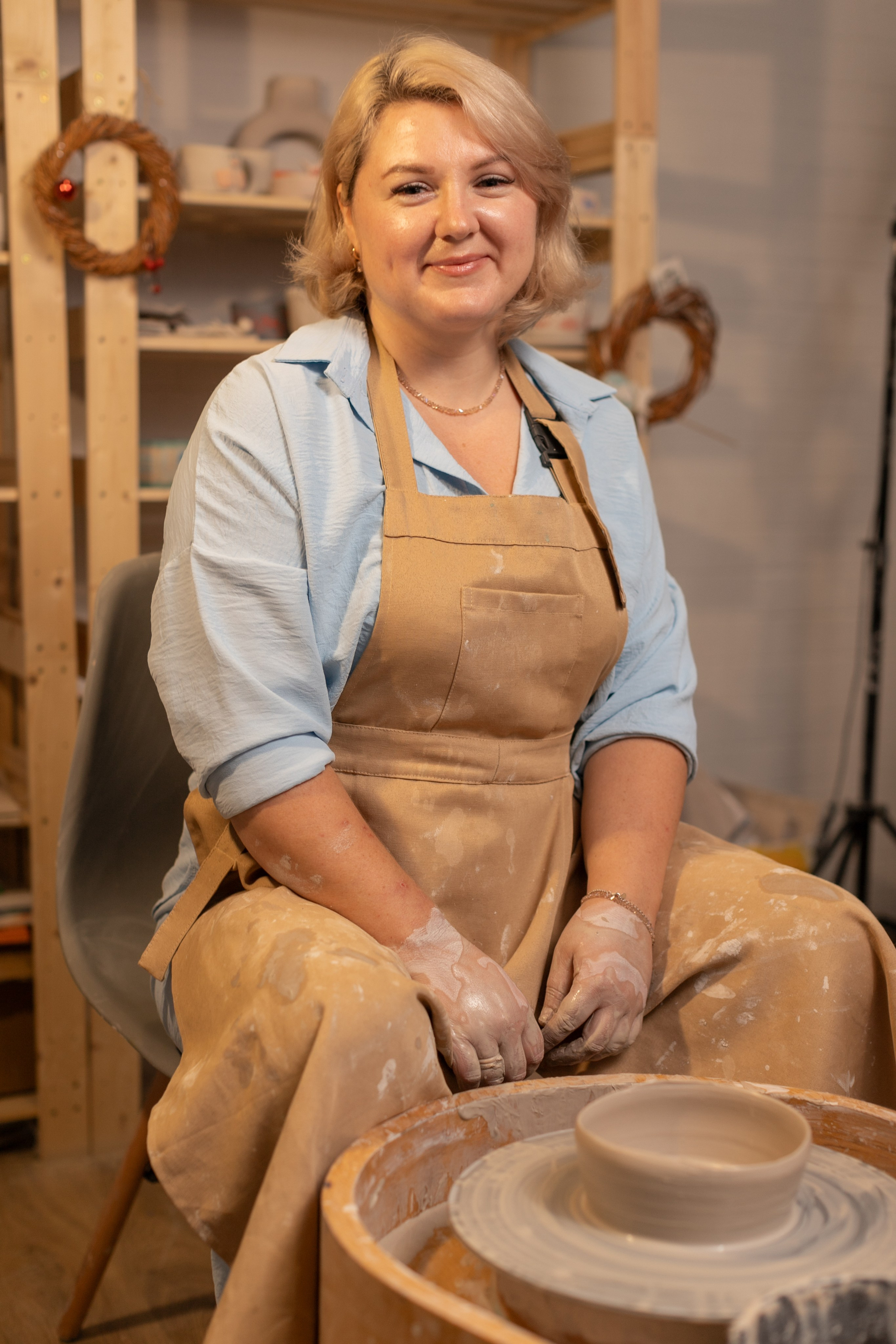 Гончарный МК Ирина и Юлия. Семейный и детский newborn фотограф в Ростове-на-Дону Наталья Лебедева