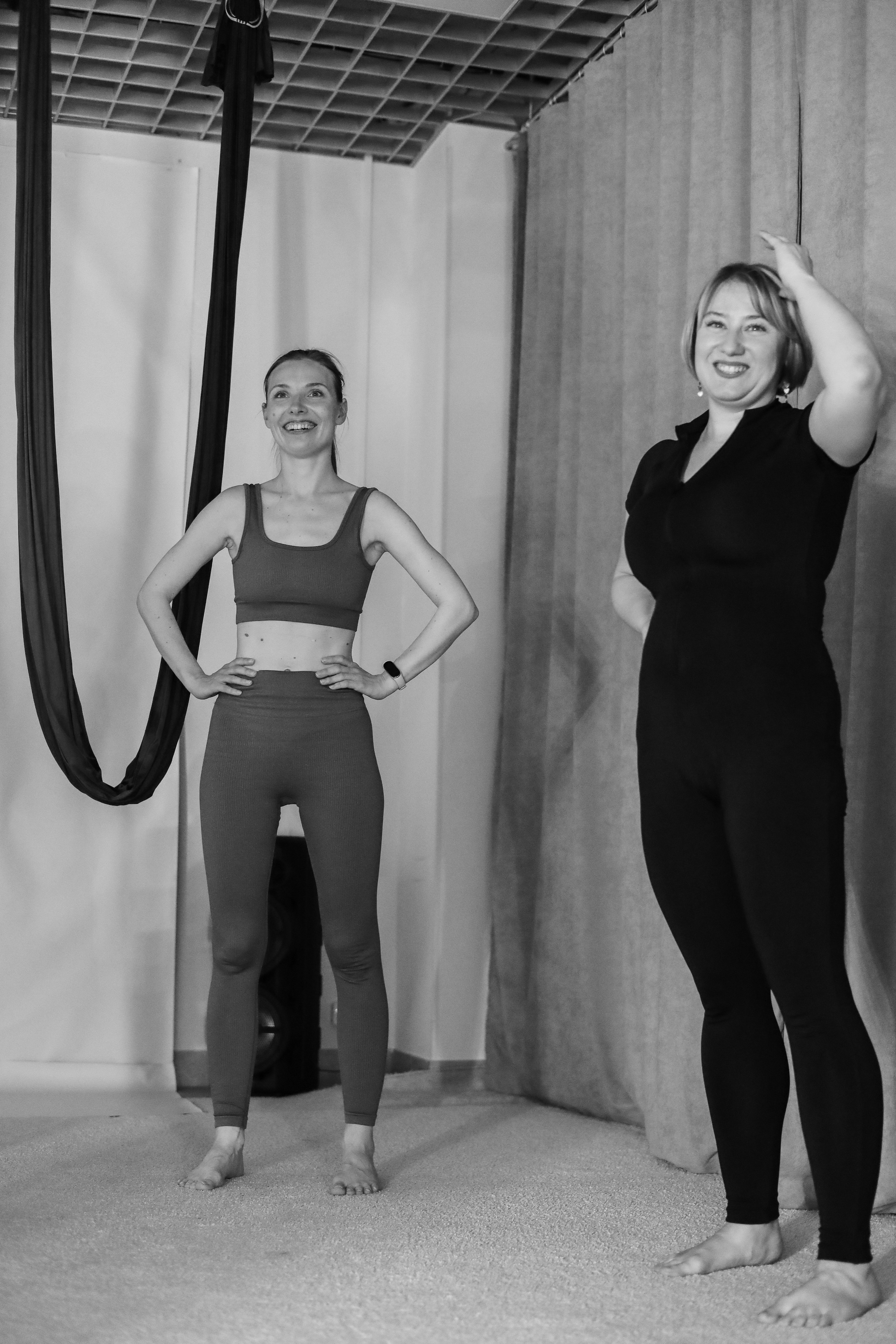 Арт-терапия + аэройога. Фотограф Надршина Лилия