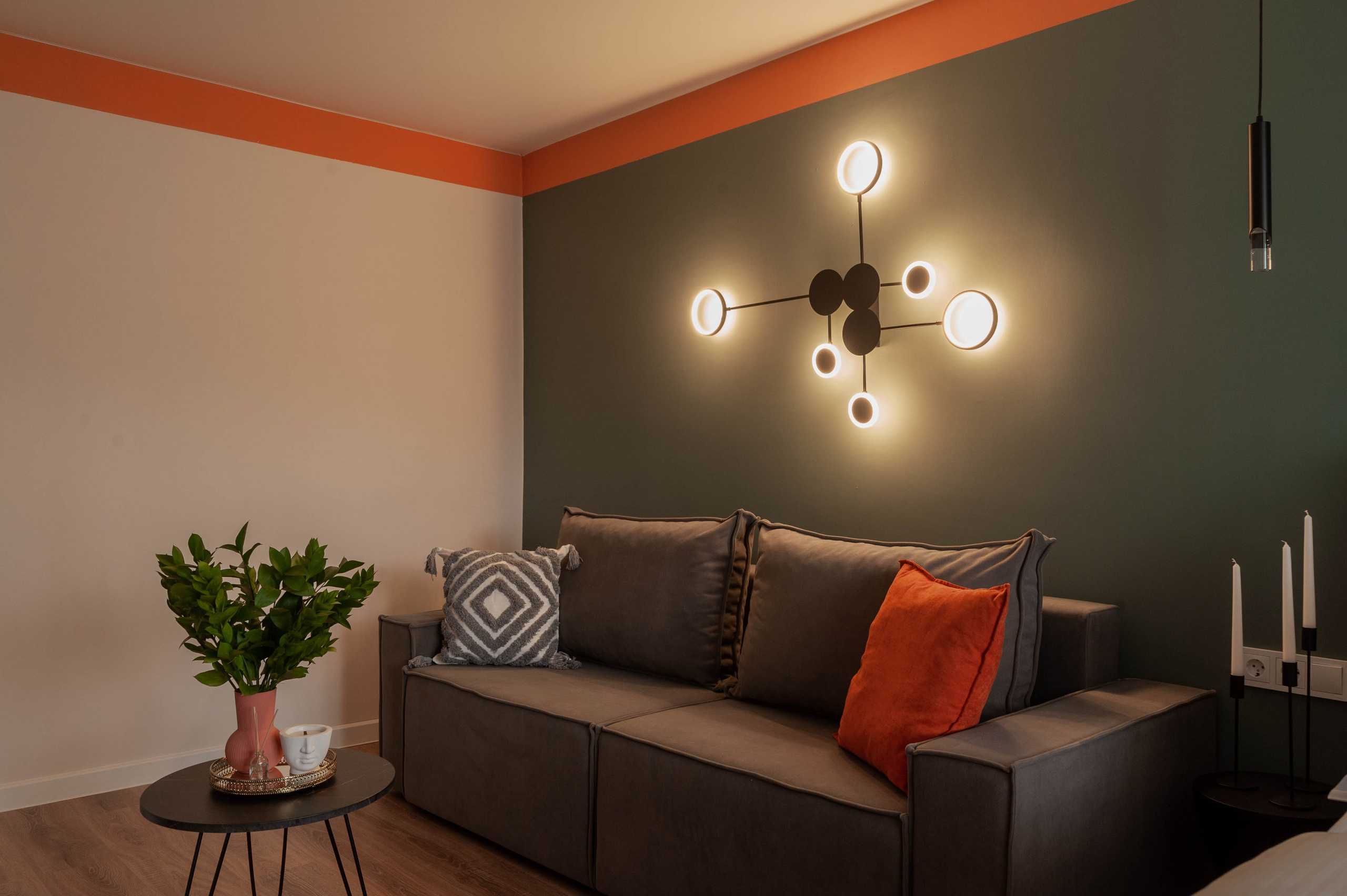 Съемка 1-к квартиры для посуточной аренды. г. Кострома. Интерьерный фотограф в Ярославле. Вероника Лазыкина