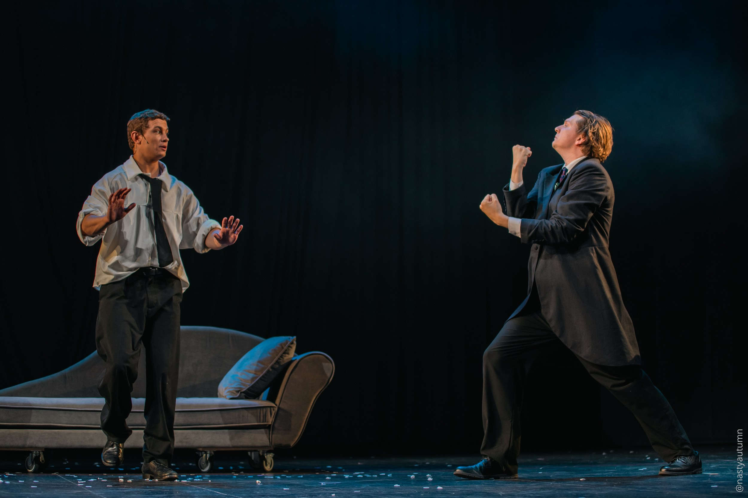 Генеральный прогон «Маяковский. Я сам.». Репортажный и концертный фотограф в Москве Анастасия Осень