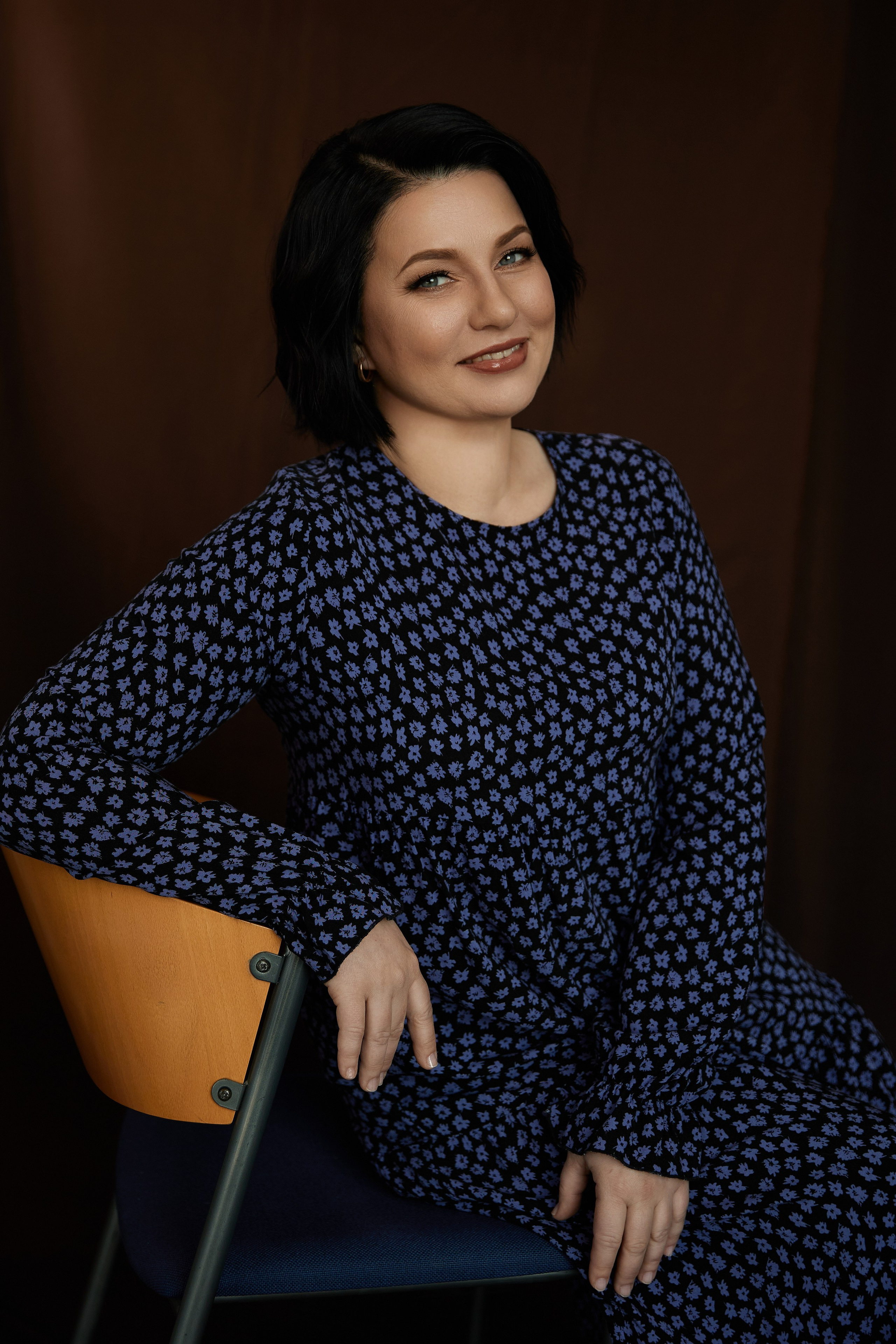 Марина, ботсад. Фотограф женского портрета, беременности и материнства Харькова Елена