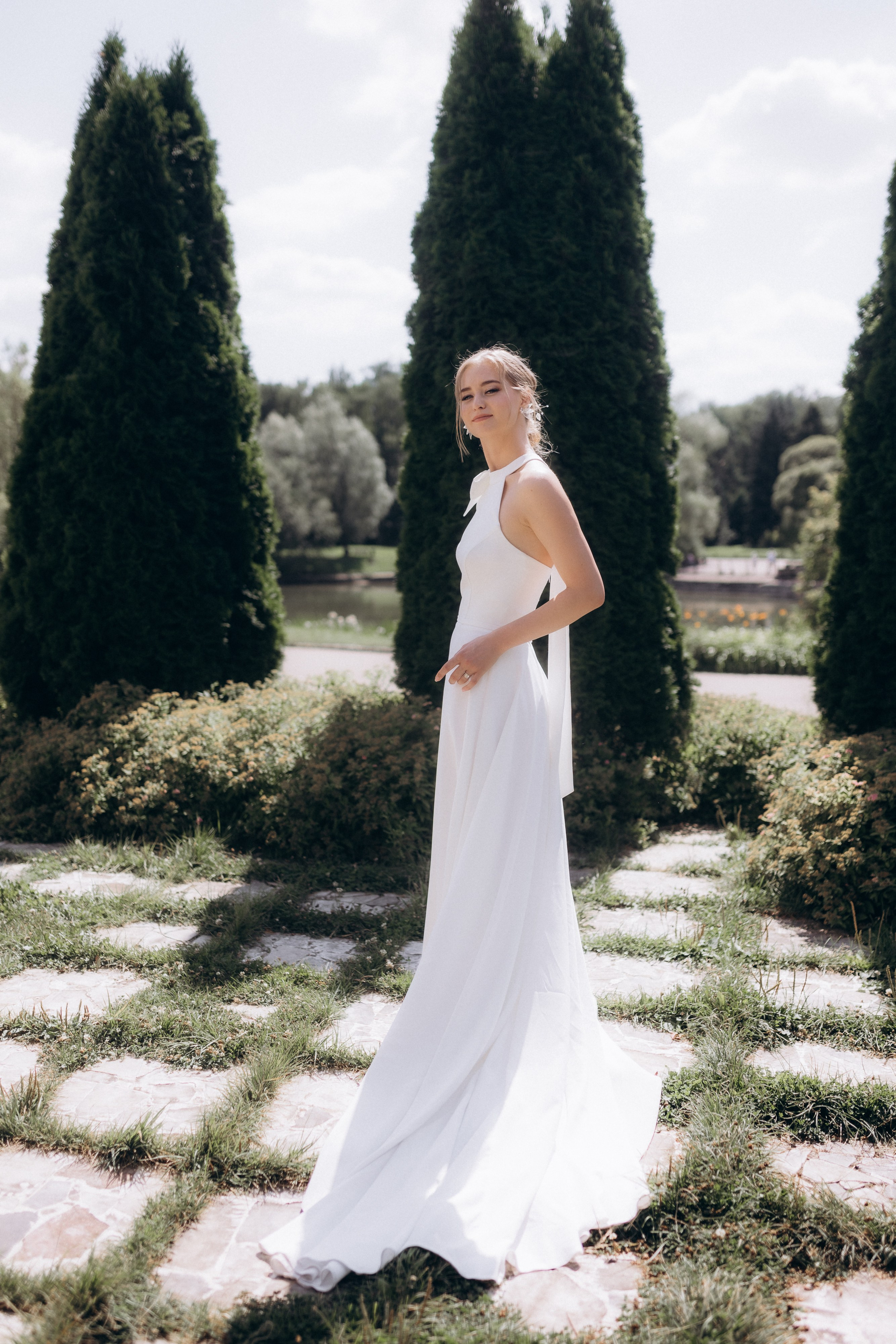 Свадебная фотосессия в Главном Ботаническом саду и в оранжерее. Свадебный фотограф в Москве Мария Крош