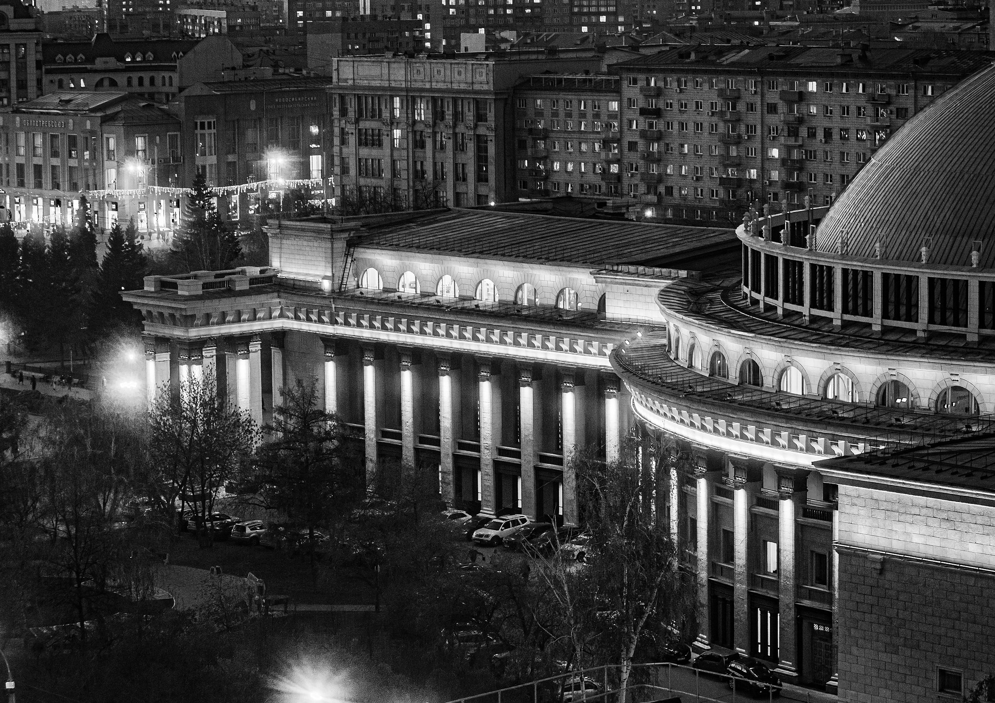 80 лет Новосибирскому Государственному Академическому Театру Оперы и Балета (НГАТОБ, НОВАТ) Ново-Сибирск.Конструктивизм!