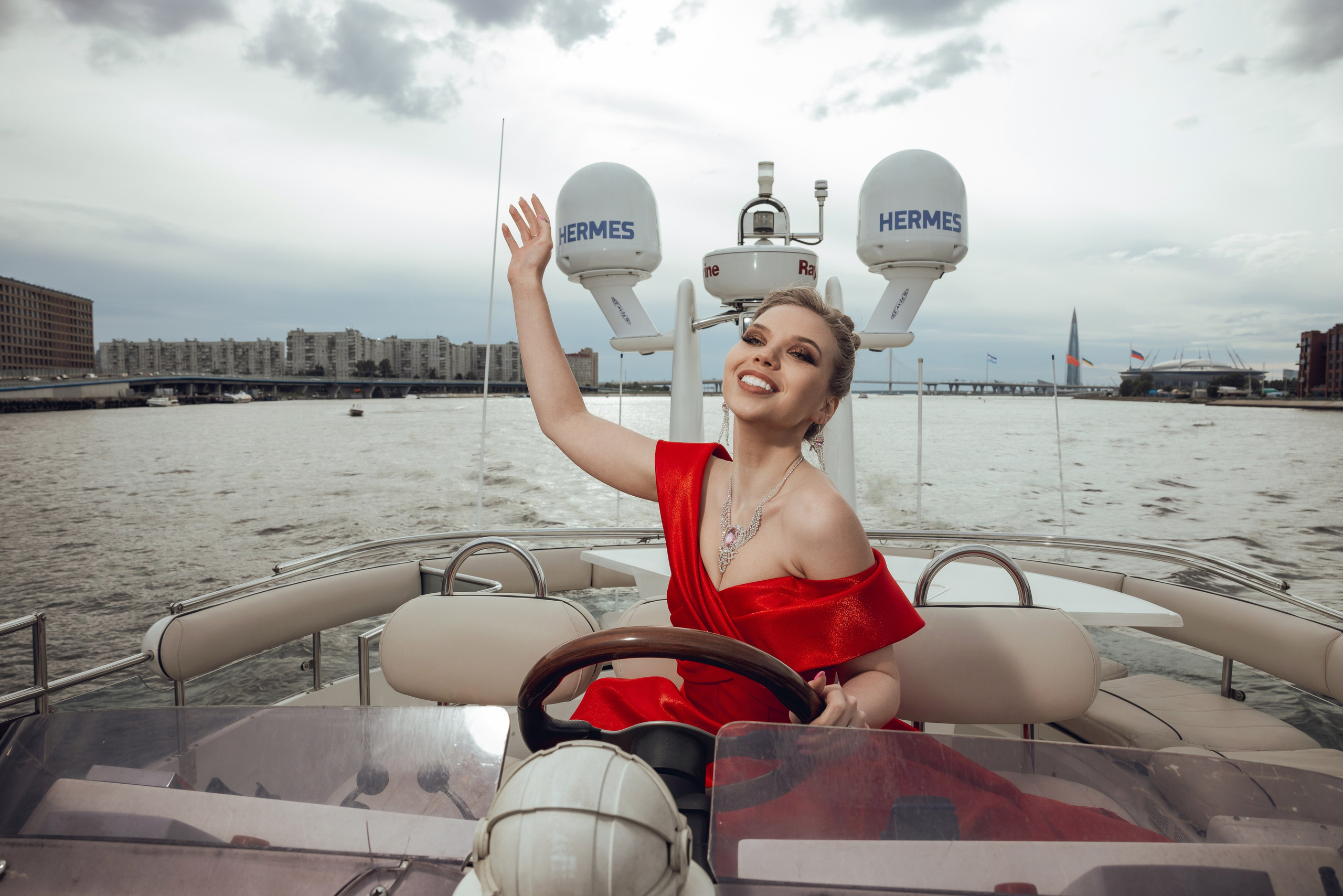 Фотосессия на яхте. Фотограф в Санкт-Петербурге Константин Бриль