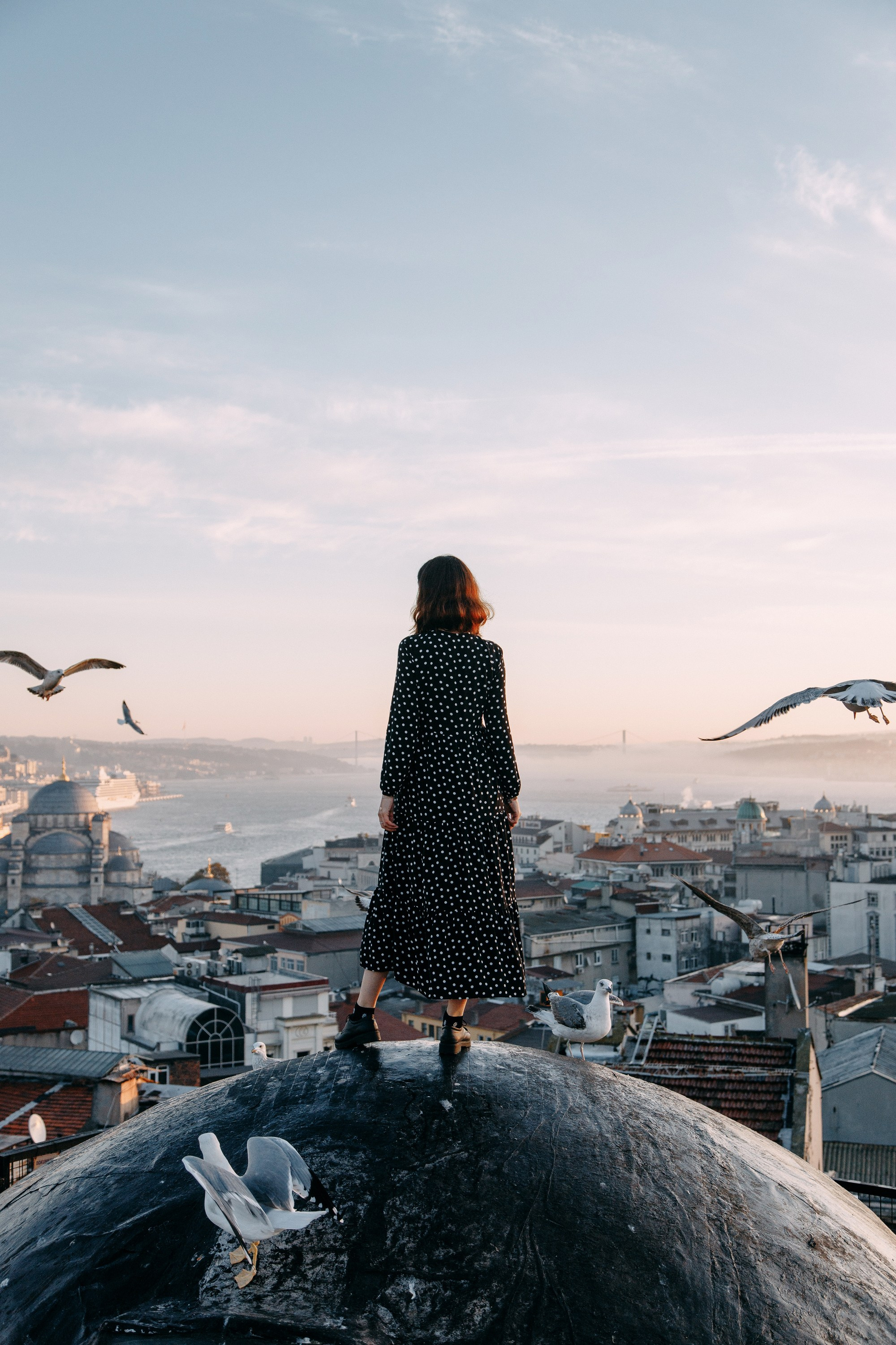 Фотосессия с панорамой в Стамбуле