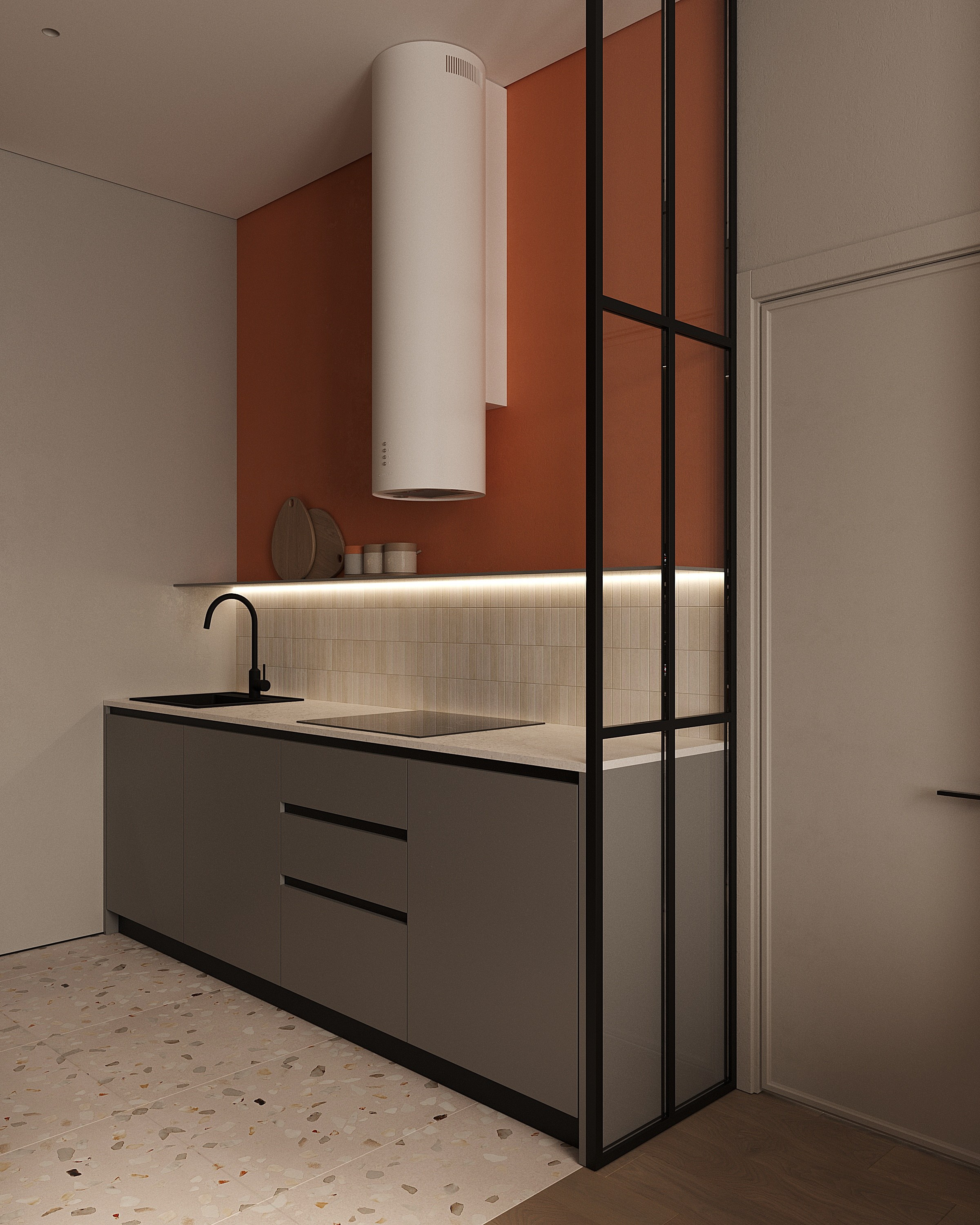 ЖК Символ 62 кв.м, г. Санкт-Петербург. 3d визуализатор Анастасия Науменко