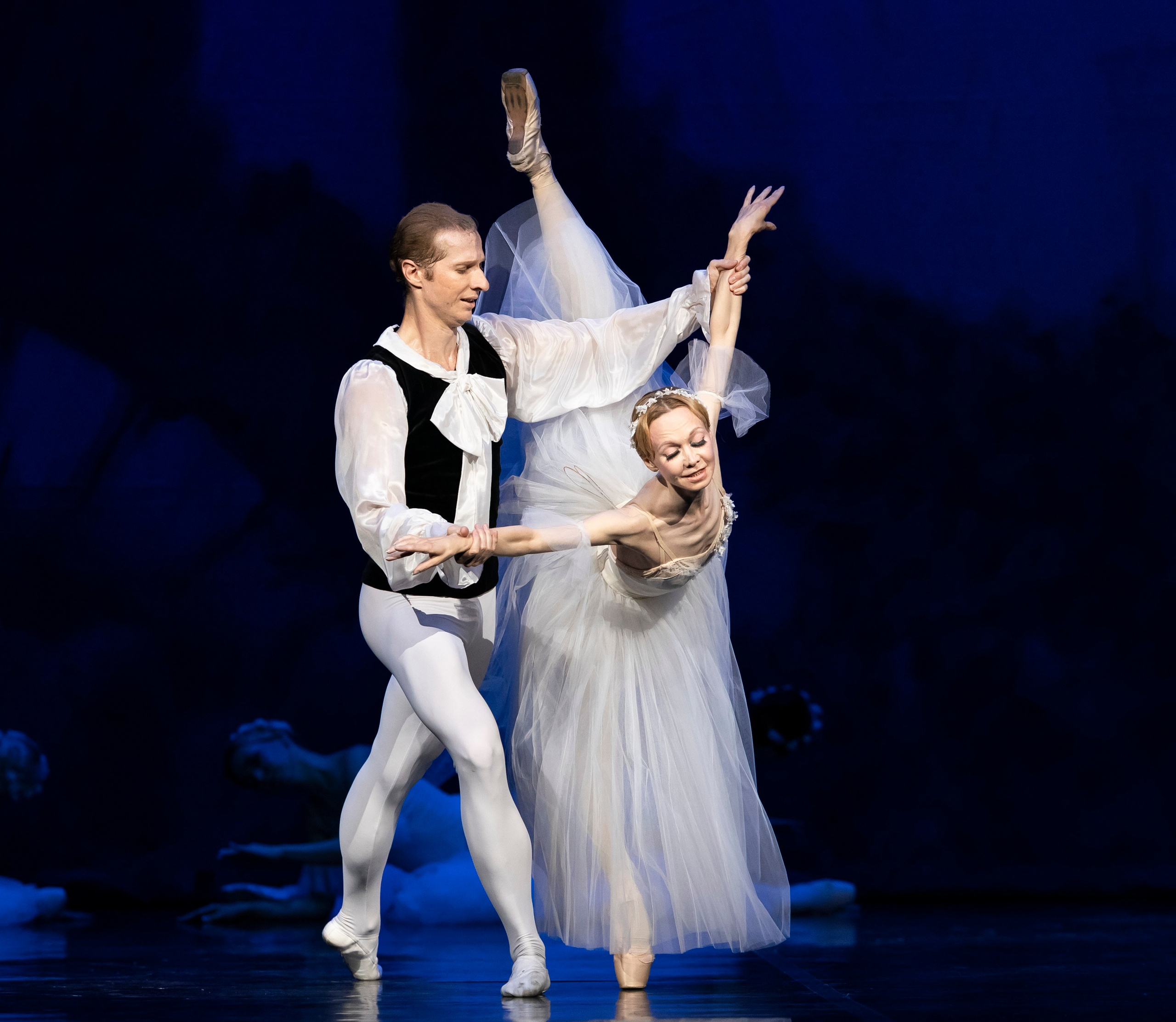 Шопениана театр САЦ для Летних балетных сезонов. Балетный фотограф Москва Майоров Николай