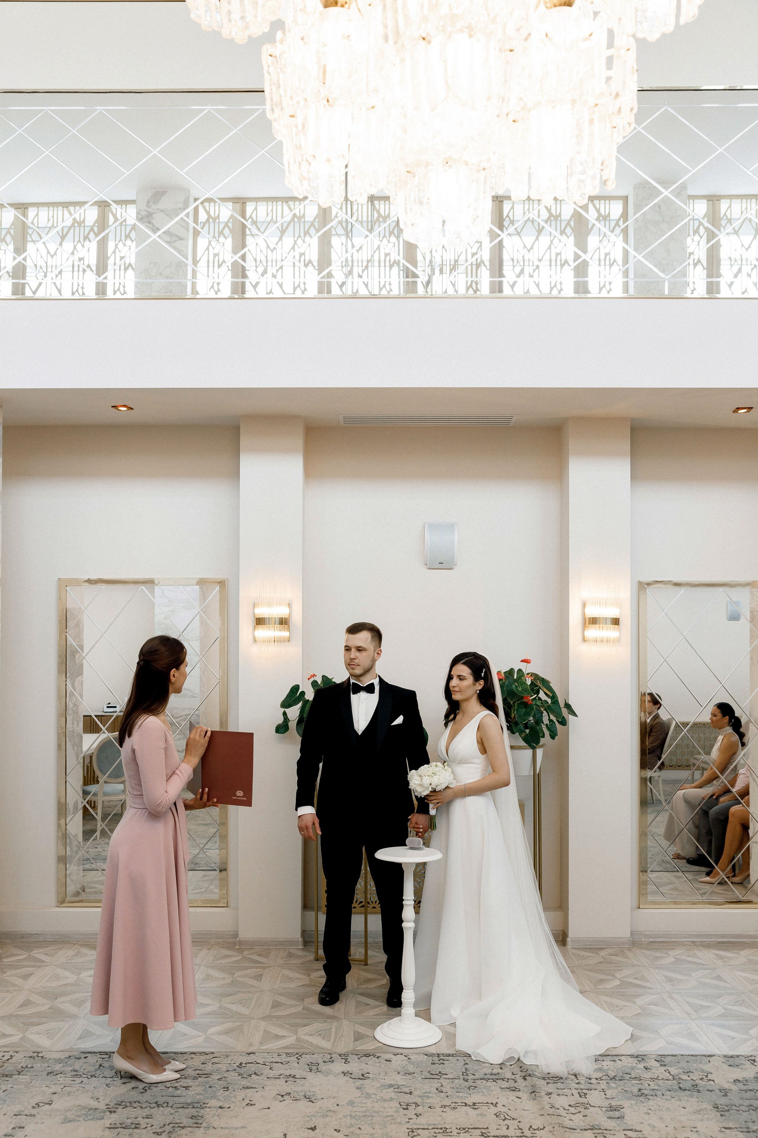 Свадебный ужин в Ресторане Michel на Красной Пресне. Свадебный фотограф в Москве и Санкт-Петербурге Денис Ходюков