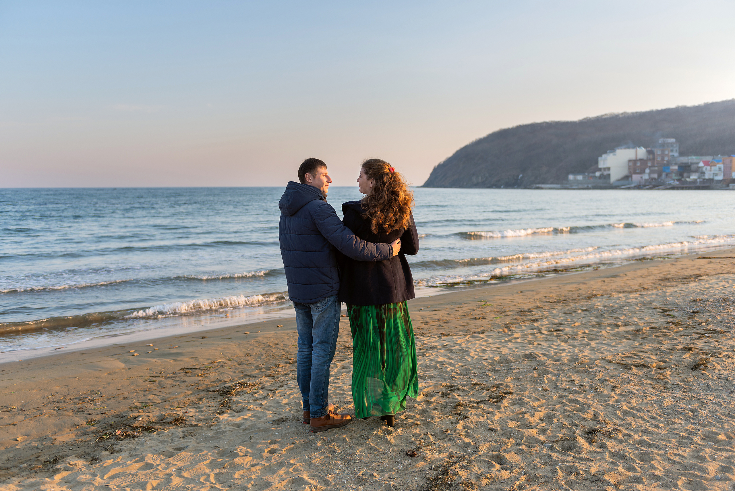 Беременность Ани в колосках. Семейный и свадебный фотограф во Владивостоке