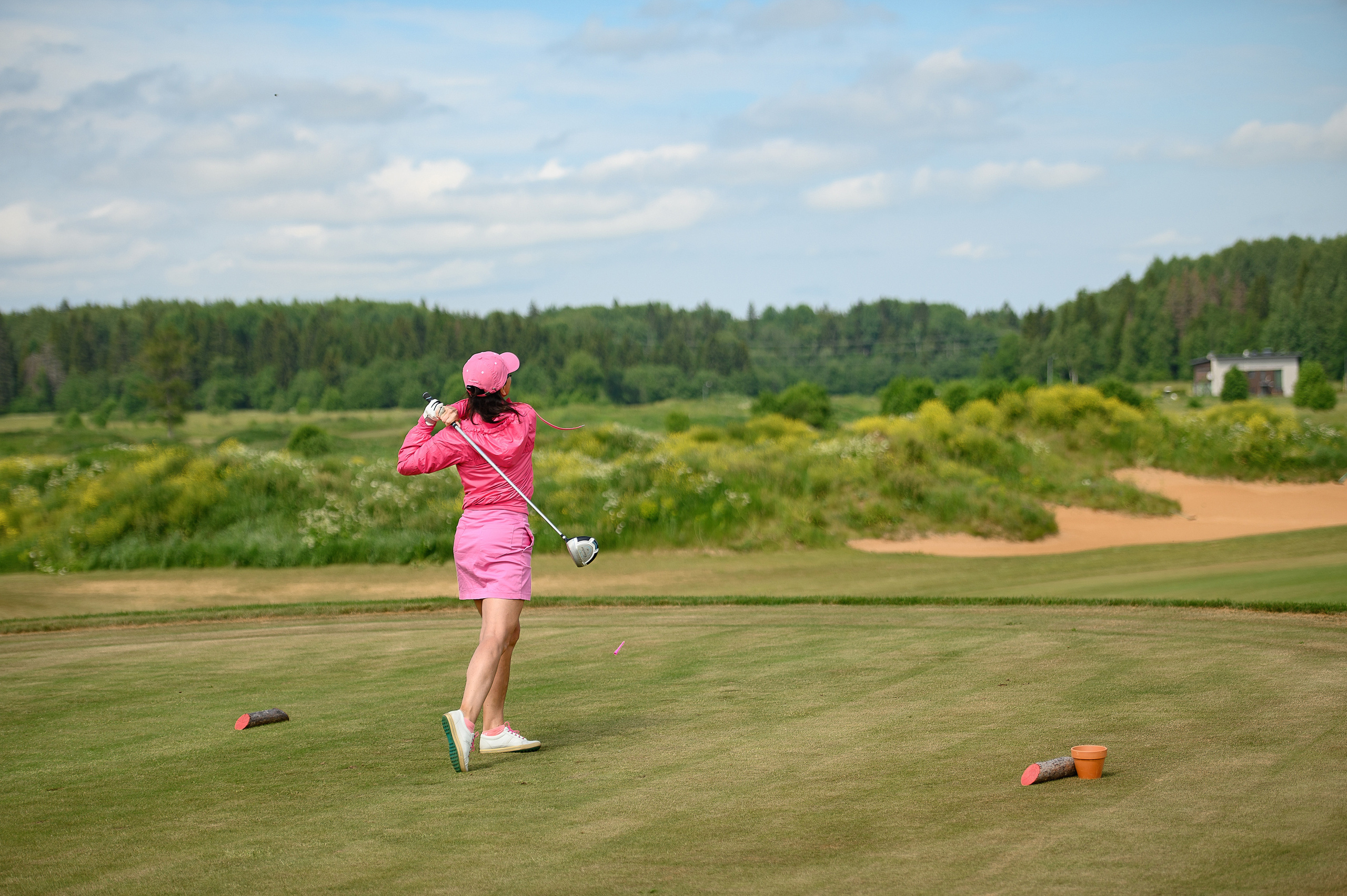 Турнир по гольфу в клубе Gorki Golf. Свадебный и репортажный фотограф в Санкт-Петербурге Ольга Волкова