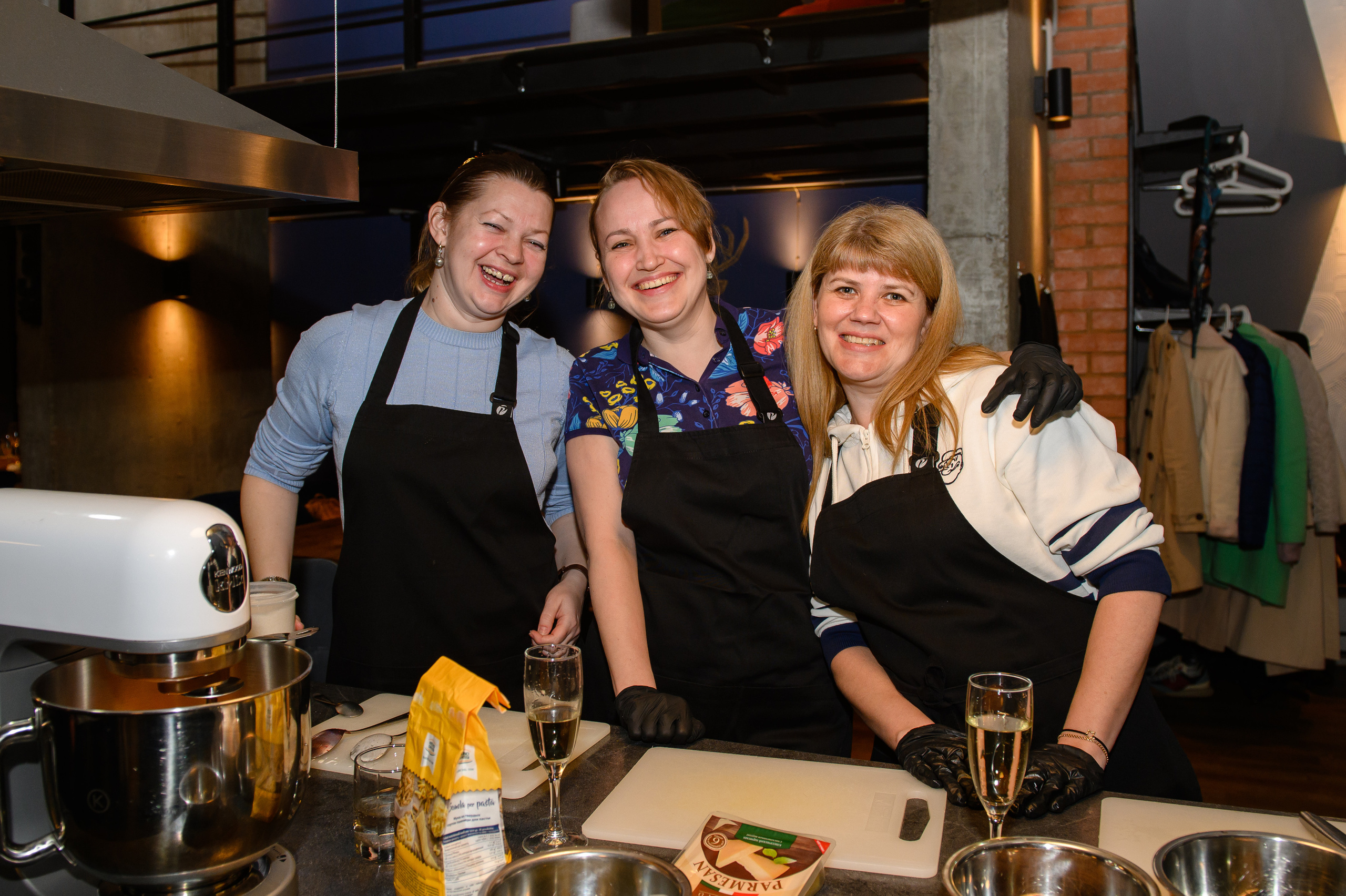 Корпоратив в кулинарной студии Cookforia. Свадебный и репортажный фотограф в Санкт-Петербурге Ольга Волкова
