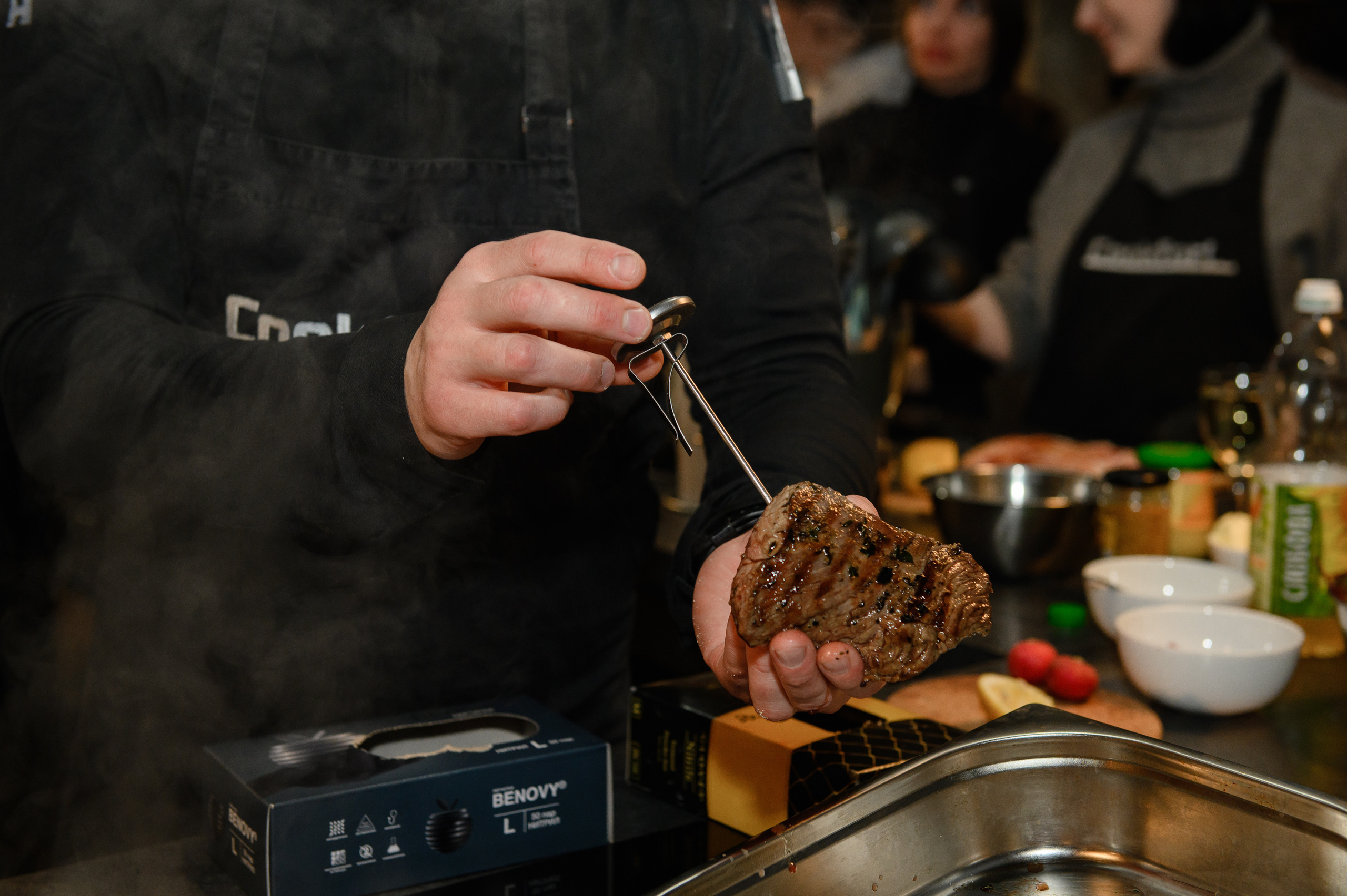 Корпоратив в кулинарной студии Cookforia. Свадебный и репортажный фотограф в Санкт-Петербурге Ольга Волкова