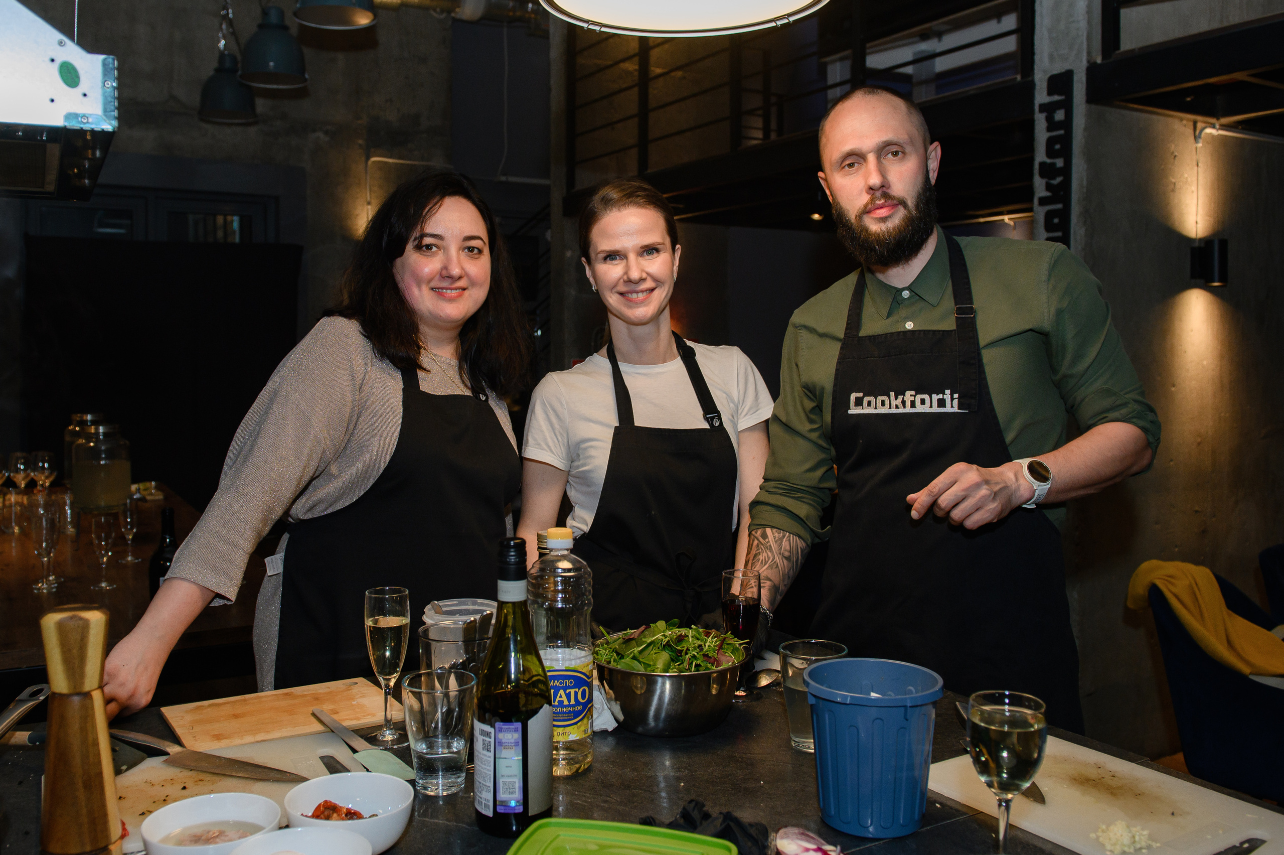 Корпоратив в кулинарной студии Cookforia. Свадебный и репортажный фотограф в Санкт-Петербурге Ольга Волкова