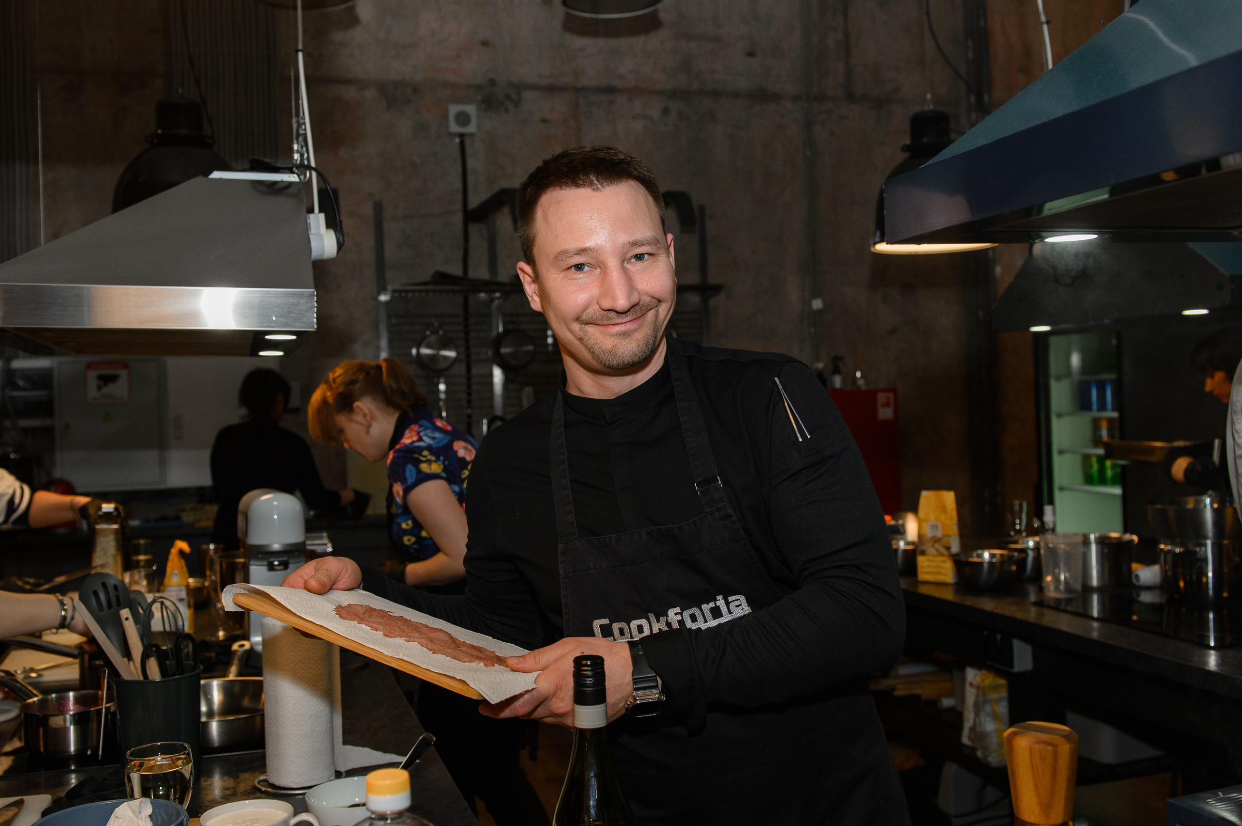 Корпоратив в кулинарной студии Cookforia. Свадебный и репортажный фотограф в Санкт-Петербурге Ольга Волкова