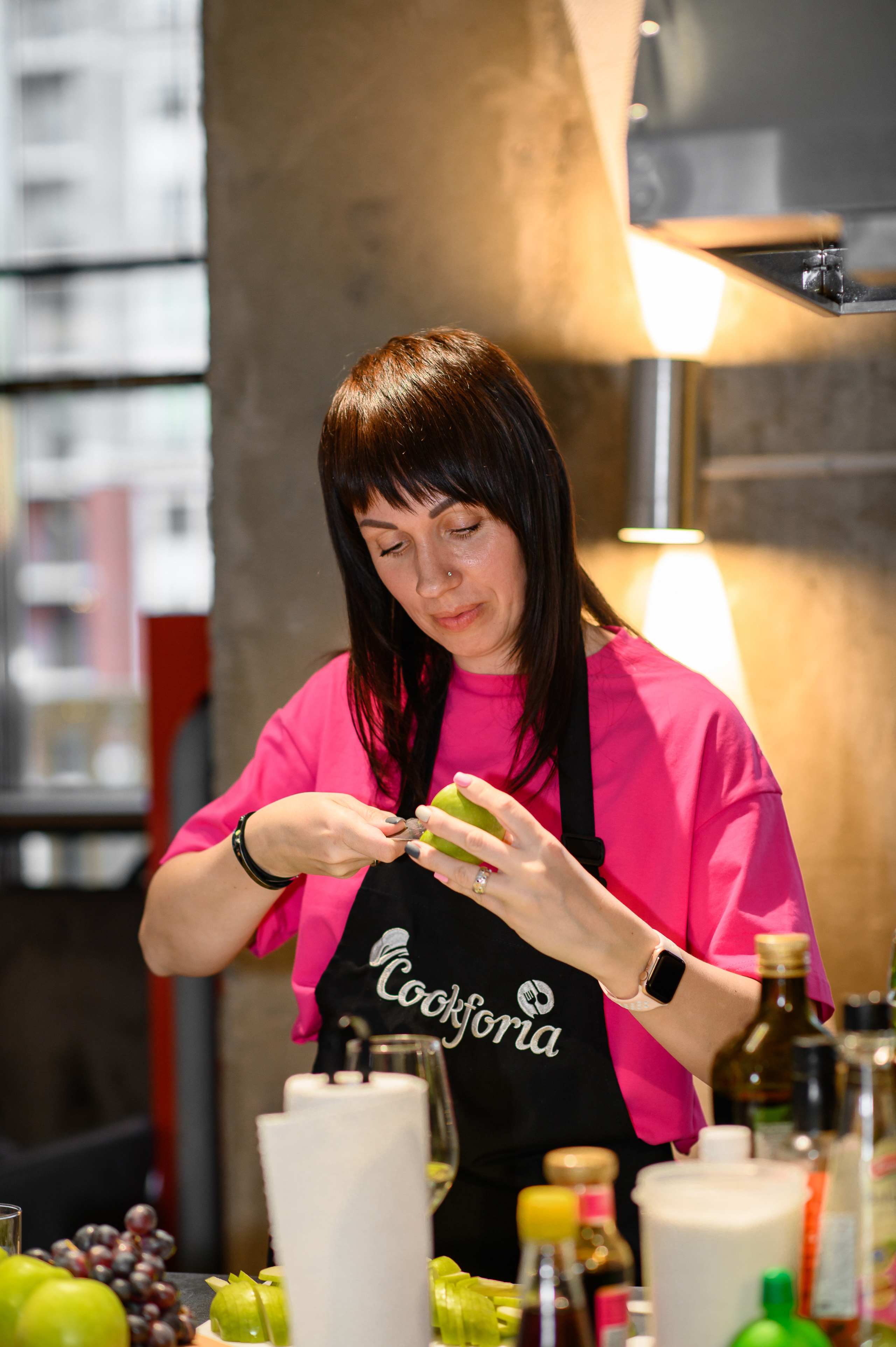 Юбилей в кулинарной студии Cookforia. Свадебный и репортажный фотограф в Санкт-Петербурге Ольга Волкова