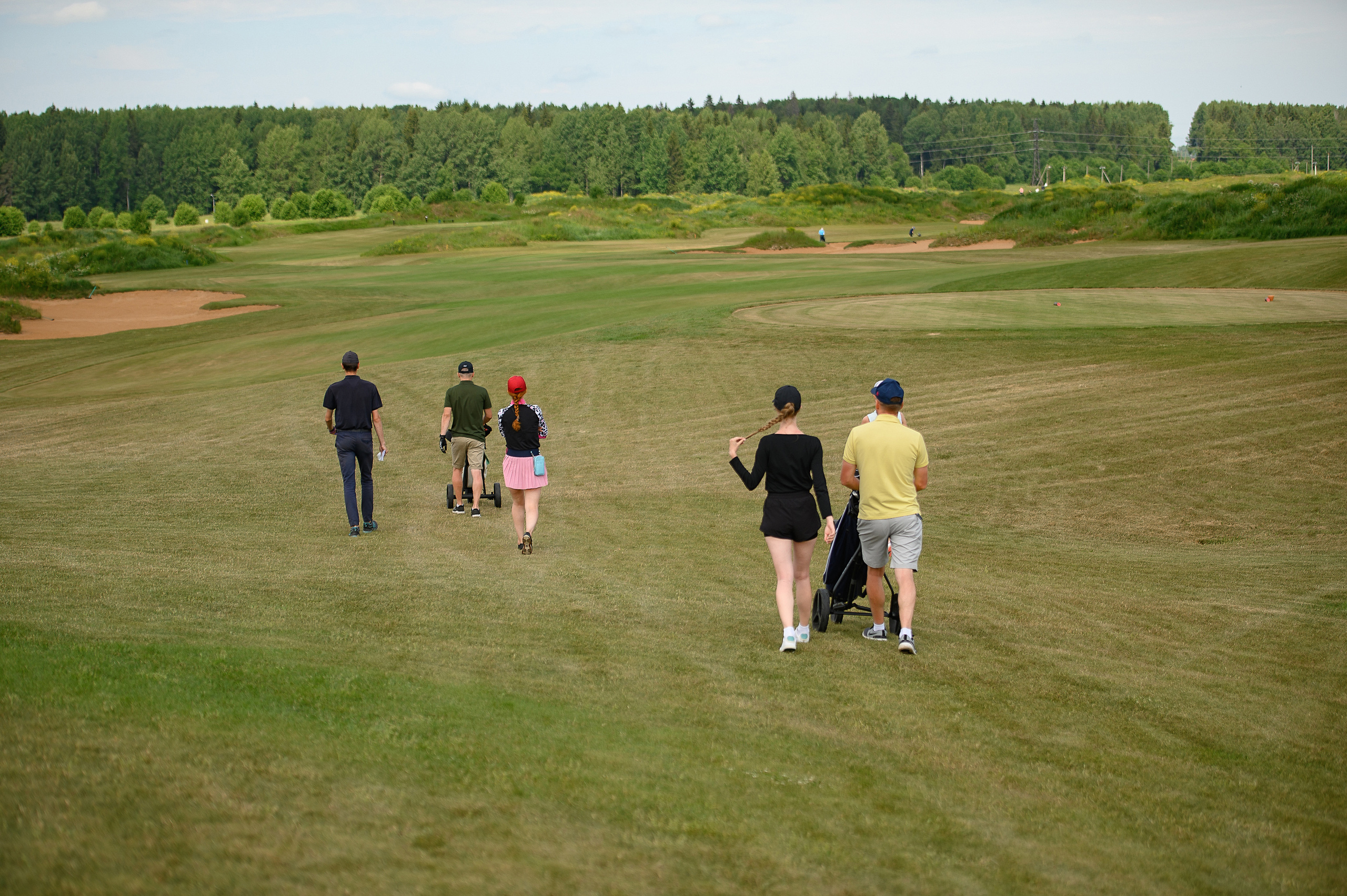 Турнир по гольфу в клубе Gorki Golf. Свадебный и репортажный фотограф в Санкт-Петербурге Ольга Волкова