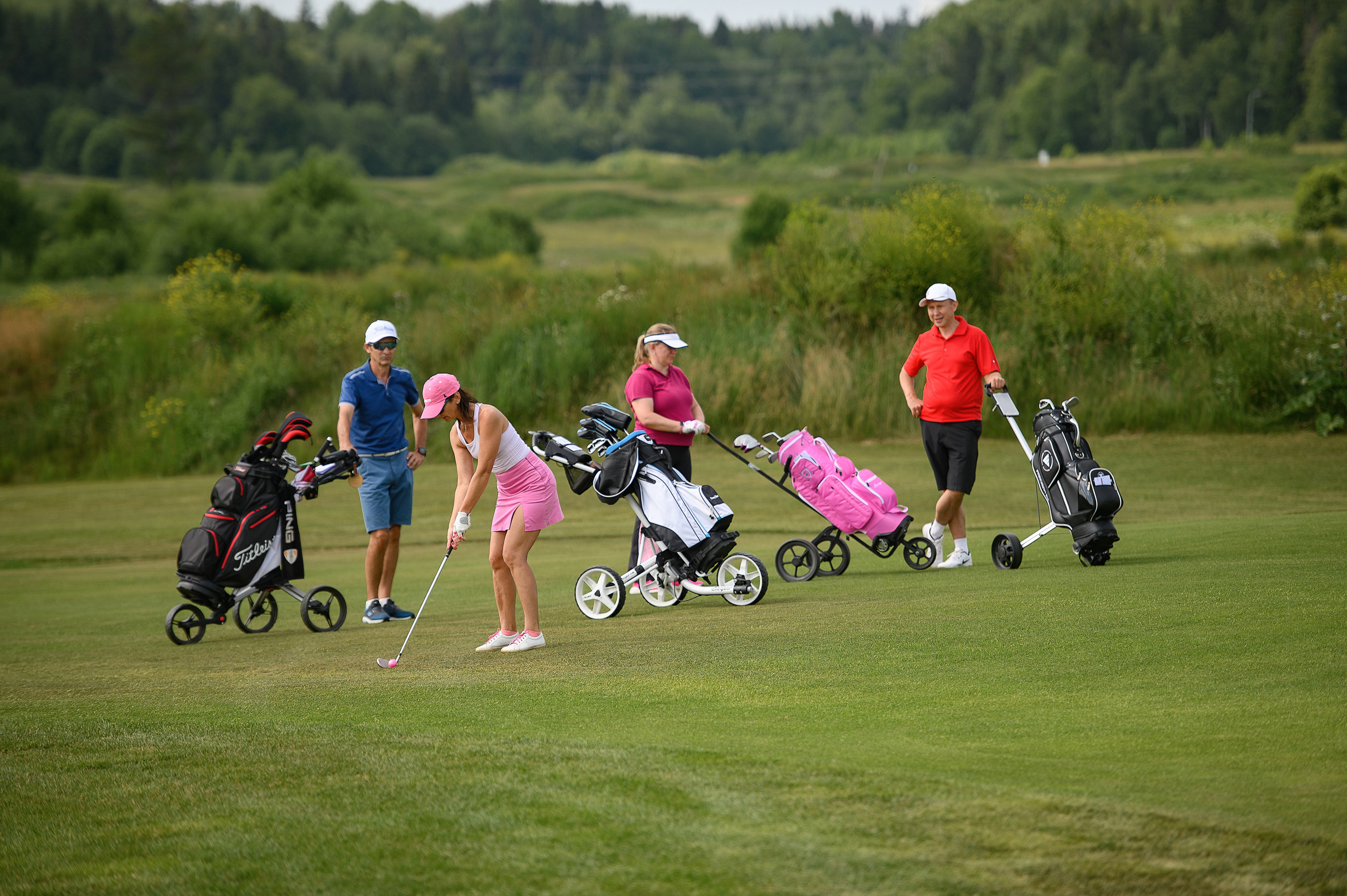 Турнир по гольфу в клубе Gorki Golf. Свадебный и репортажный фотограф в Санкт-Петербурге Ольга Волкова