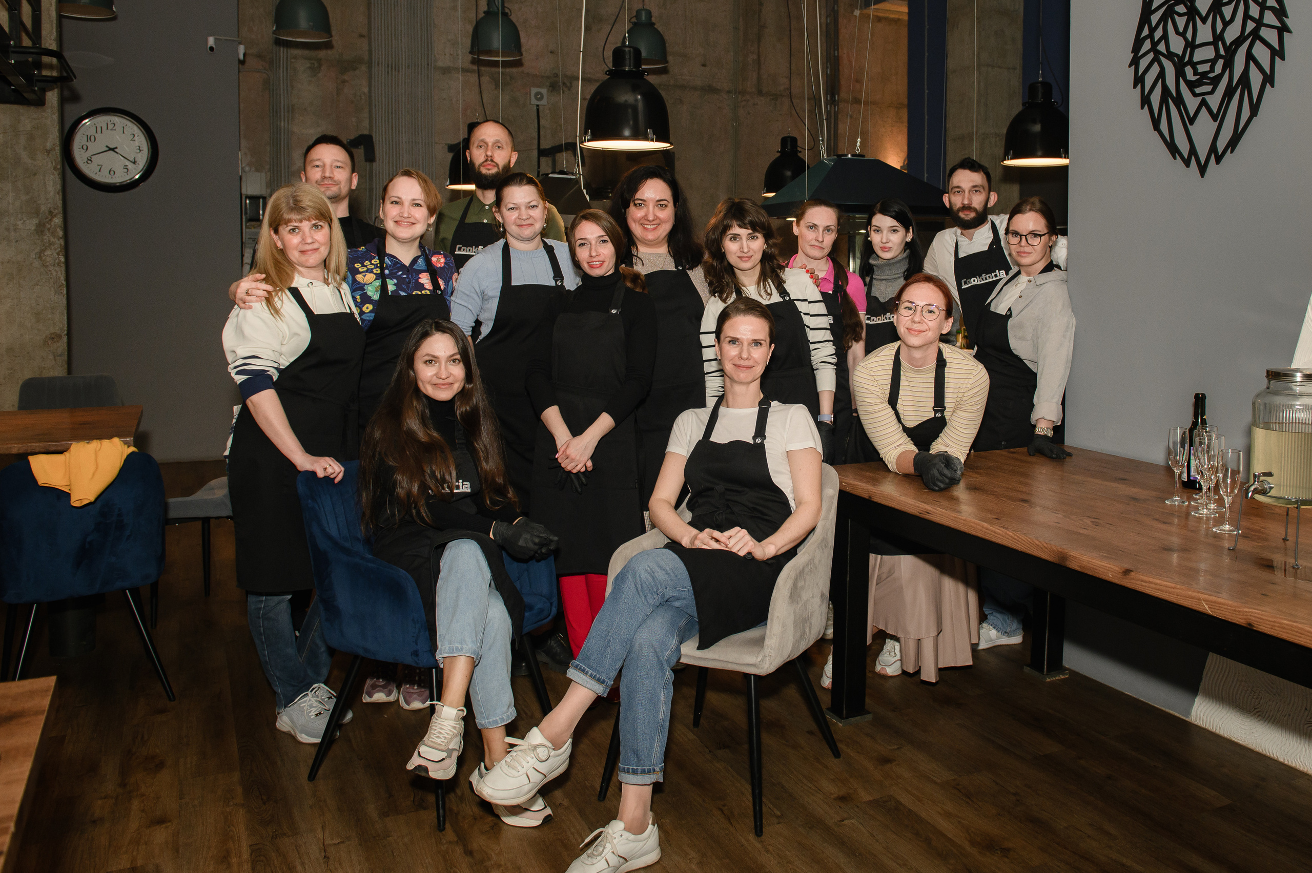 Корпоратив в кулинарной студии Cookforia. Свадебный и репортажный фотограф в Санкт-Петербурге Ольга Волкова