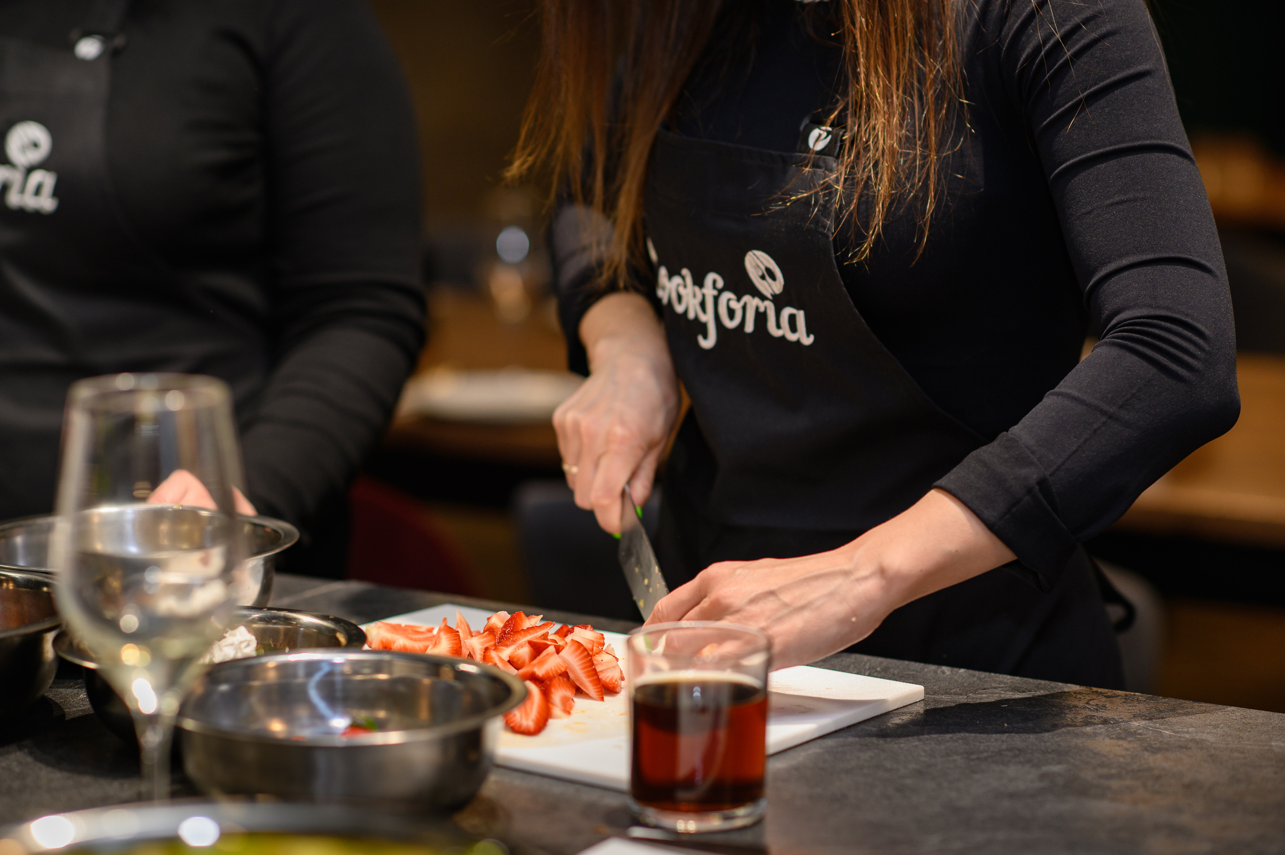 Юбилей в кулинарной студии Cookforia. Свадебный и репортажный фотограф в Санкт-Петербурге Ольга Волкова