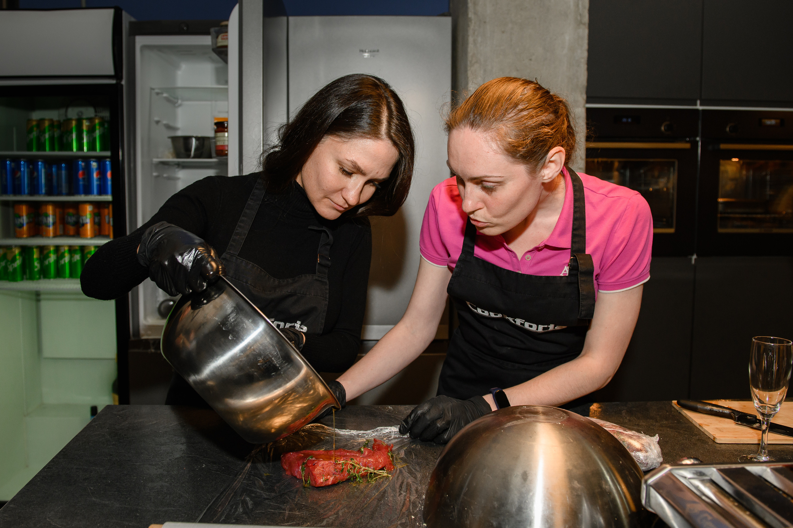 Корпоратив в кулинарной студии Cookforia. Свадебный и репортажный фотограф в Санкт-Петербурге Ольга Волкова