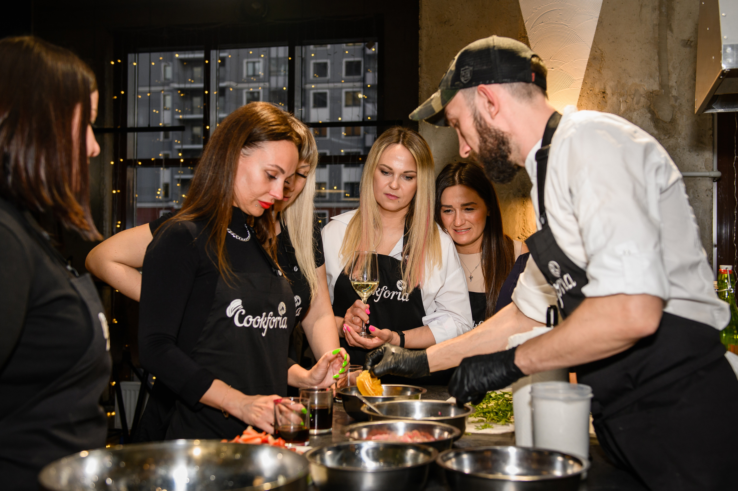 Юбилей в кулинарной студии Cookforia. Свадебный и репортажный фотограф в Санкт-Петербурге Ольга Волкова