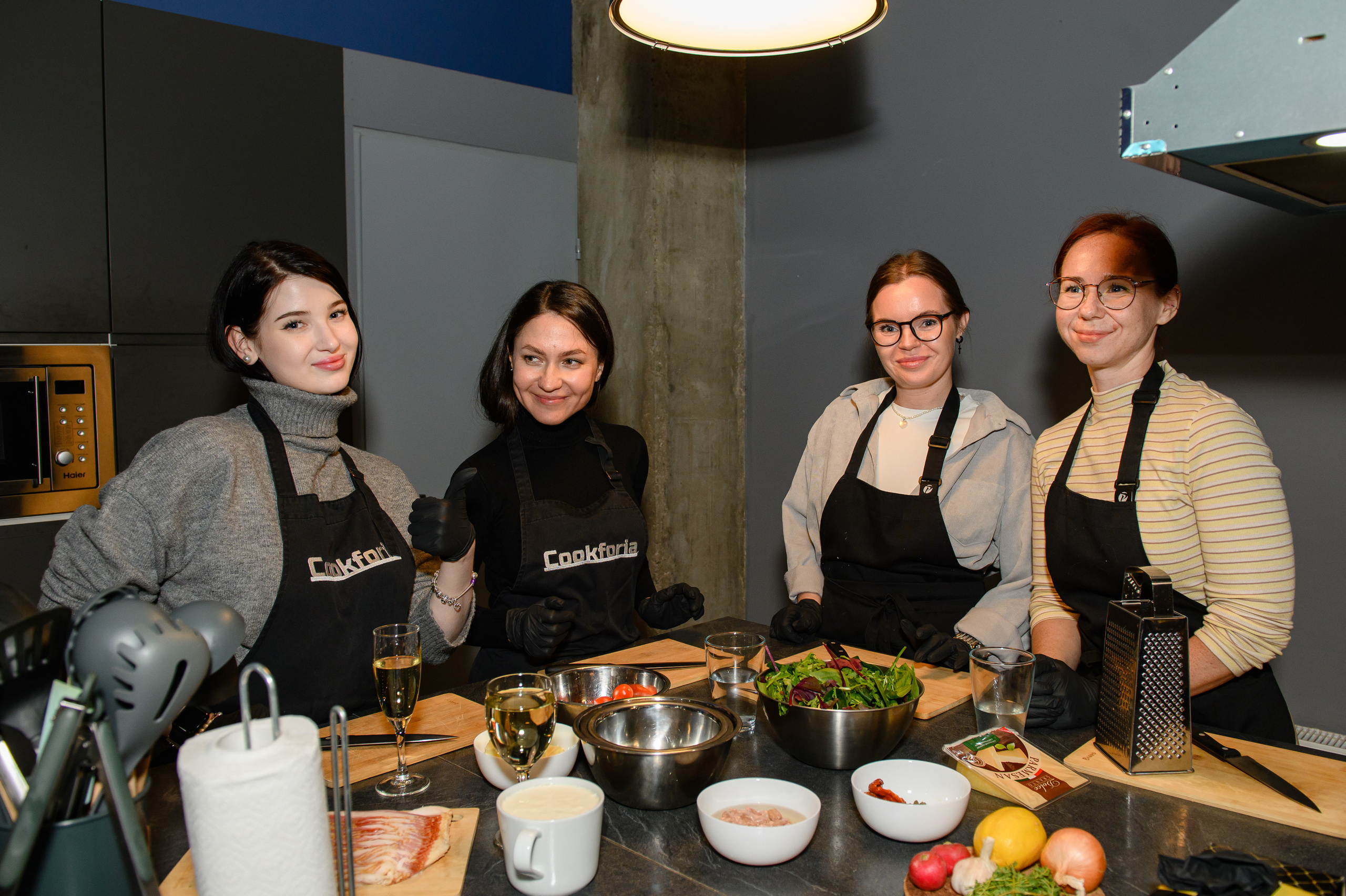 Корпоратив в кулинарной студии Cookforia. Свадебный и репортажный фотограф в Санкт-Петербурге Ольга Волкова