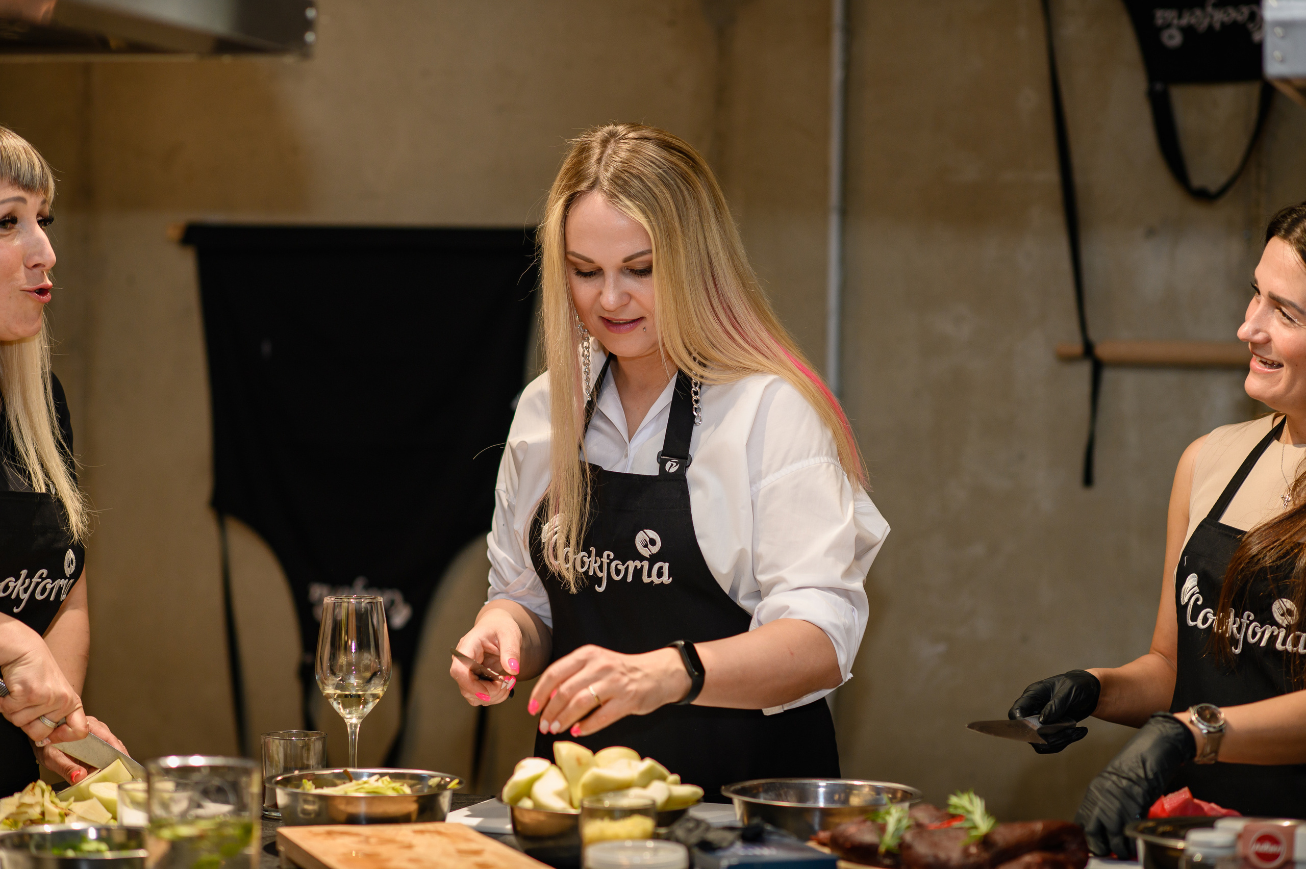 Юбилей в кулинарной студии Cookforia. Свадебный и репортажный фотограф в Санкт-Петербурге Ольга Волкова