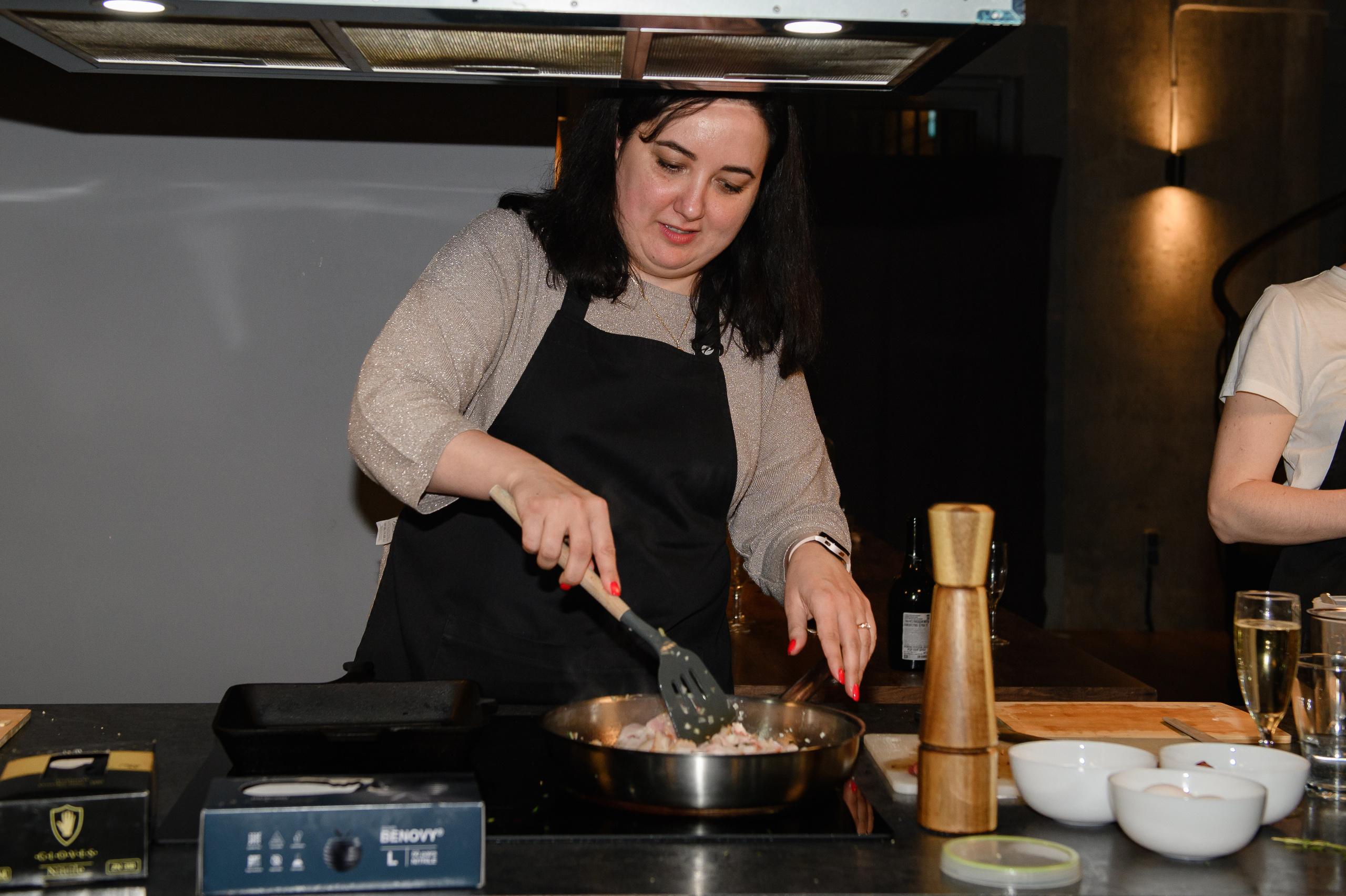 Корпоратив в кулинарной студии Cookforia. Свадебный и репортажный фотограф в Санкт-Петербурге Ольга Волкова