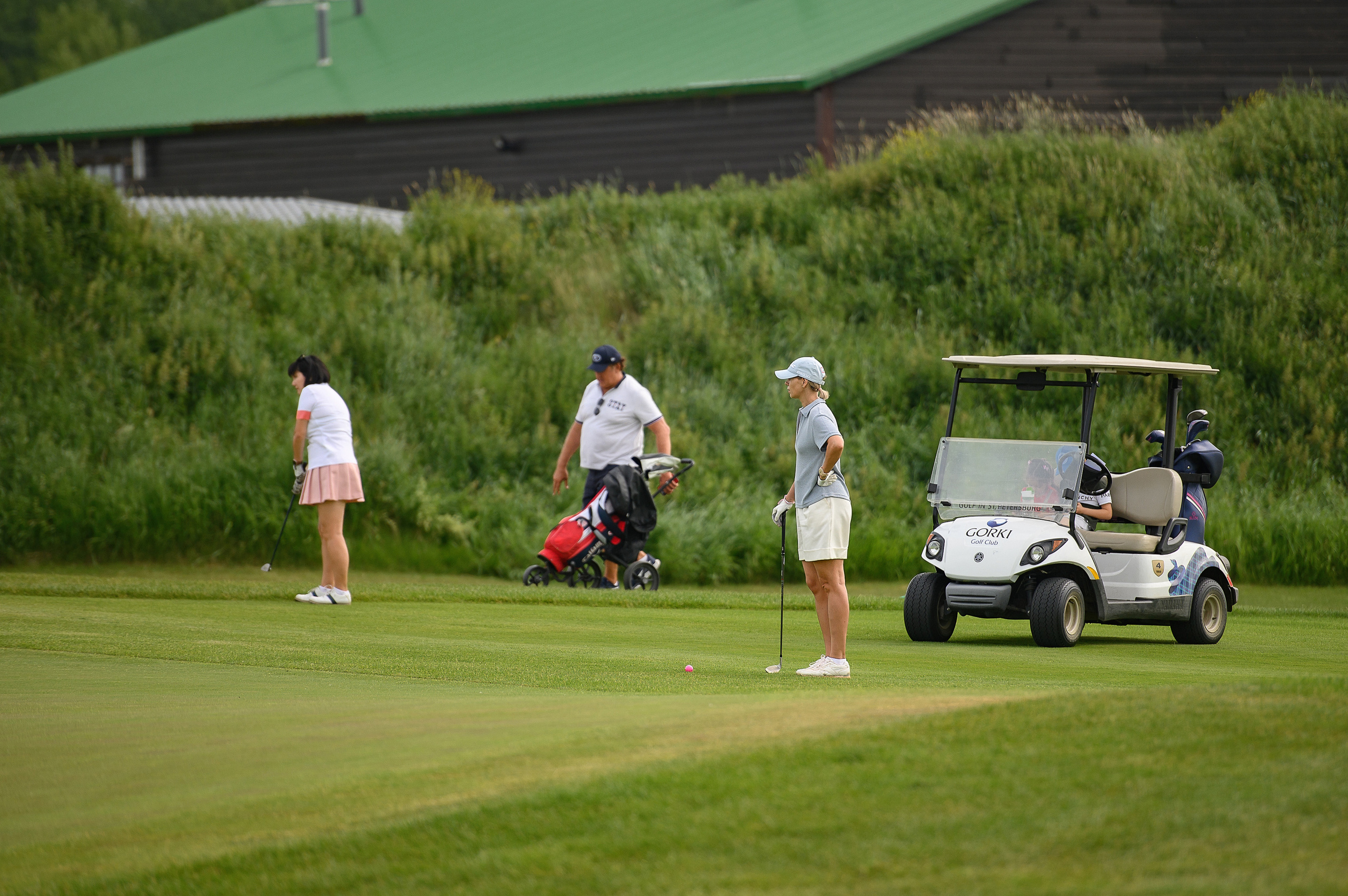 Турнир по гольфу в клубе Gorki Golf. Свадебный и репортажный фотограф в Санкт-Петербурге Ольга Волкова