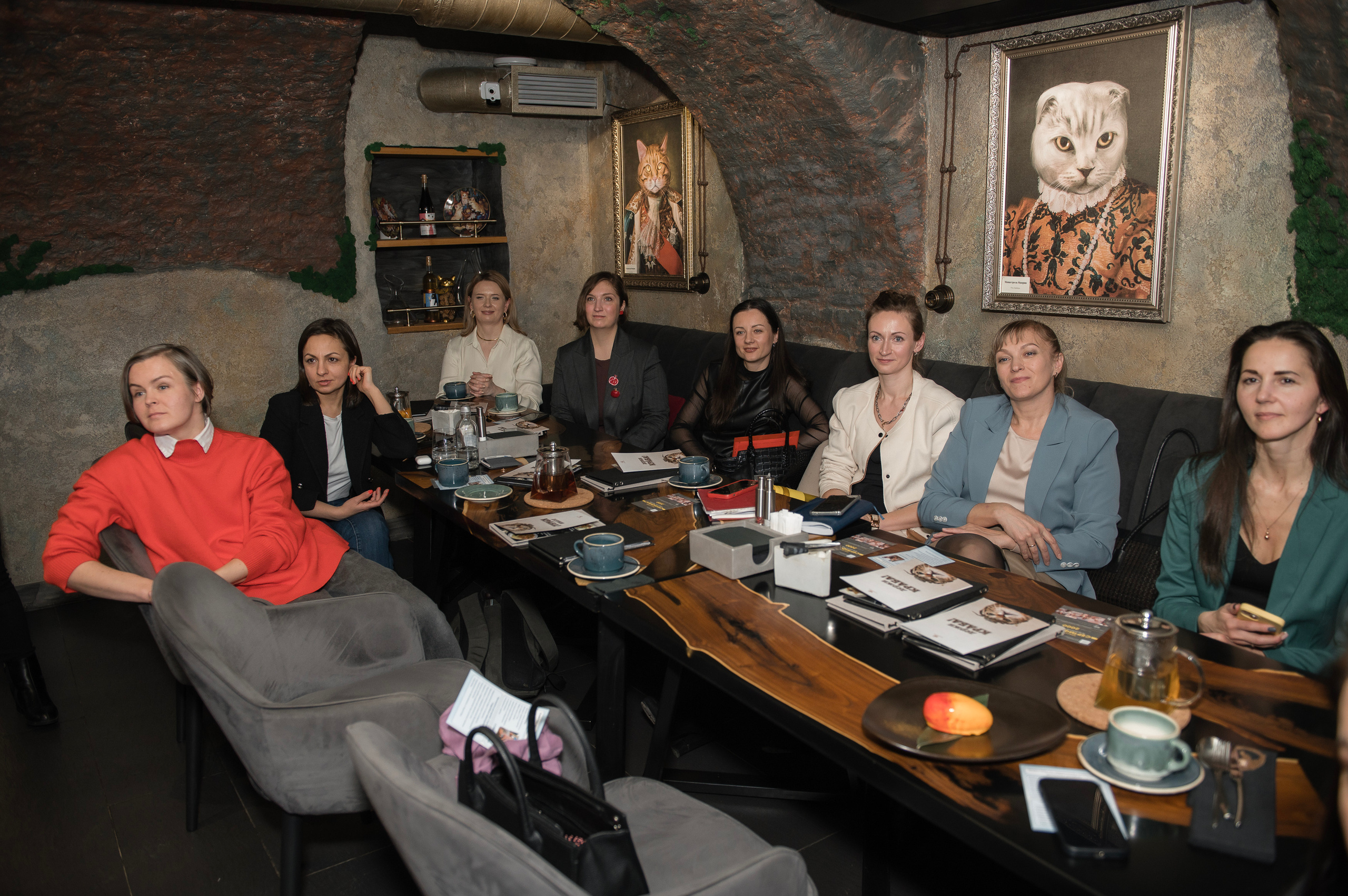 Бизнес-завтрак в кафе Cats & Wine. Свадебный и репортажный фотограф в Санкт-Петербурге Ольга Волкова