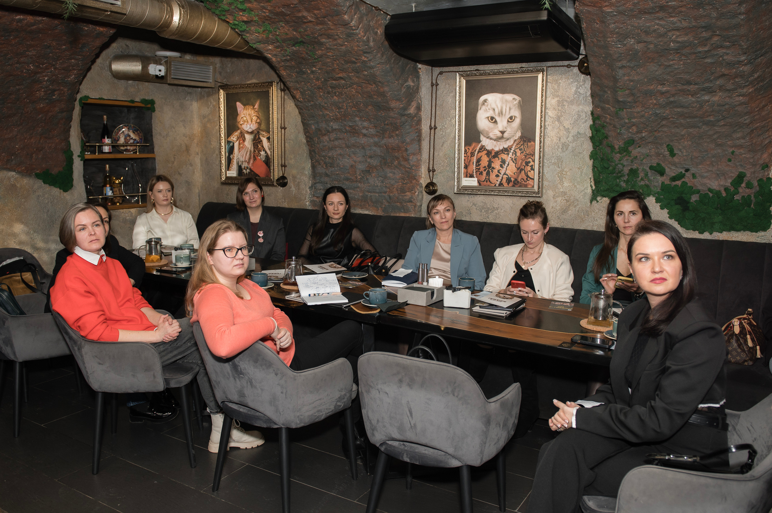 Бизнес-завтрак в кафе Cats & Wine. Свадебный и репортажный фотограф в Санкт-Петербурге Ольга Волкова