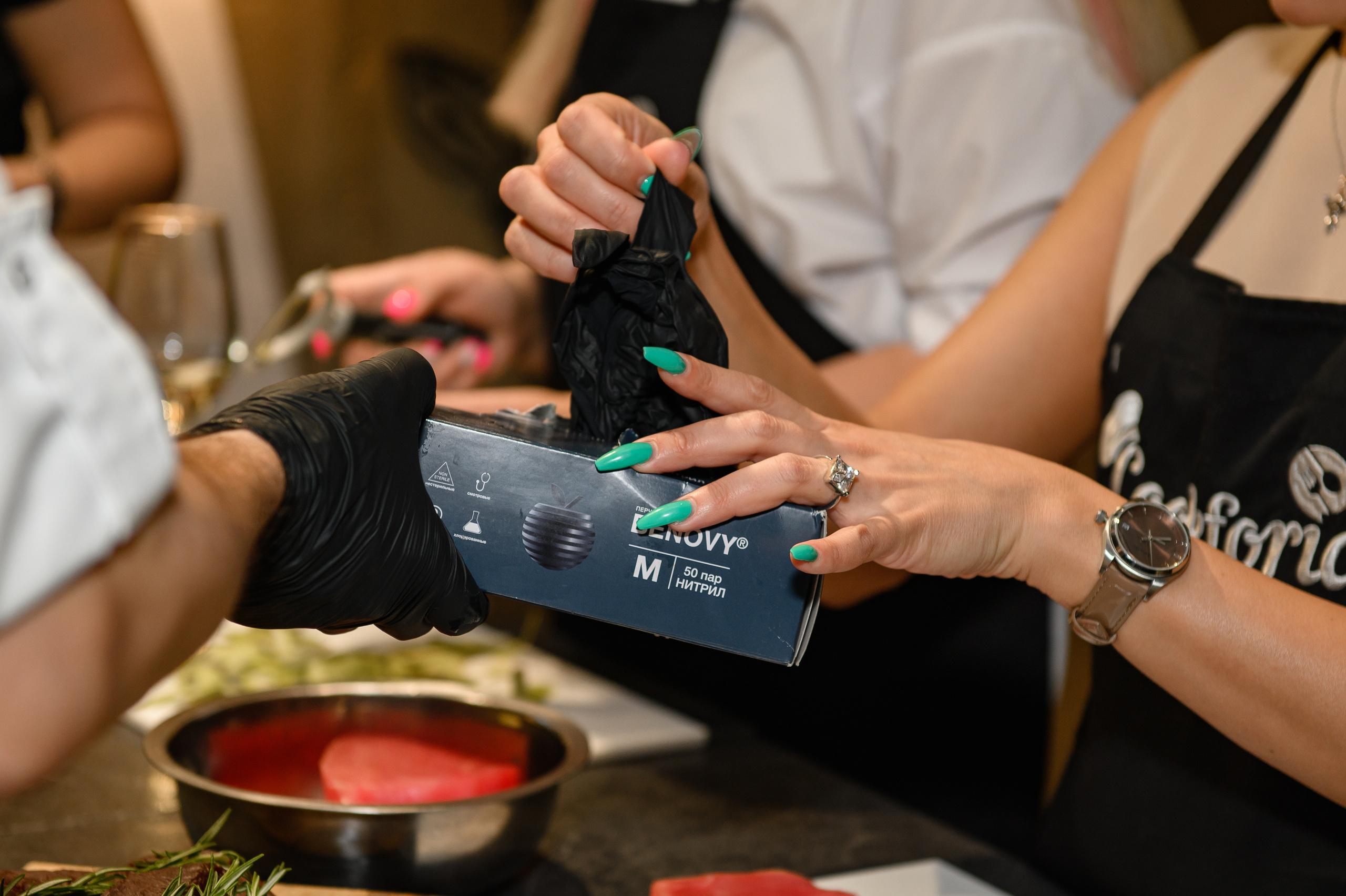 Юбилей в кулинарной студии Cookforia. Свадебный и репортажный фотограф в Санкт-Петербурге Ольга Волкова