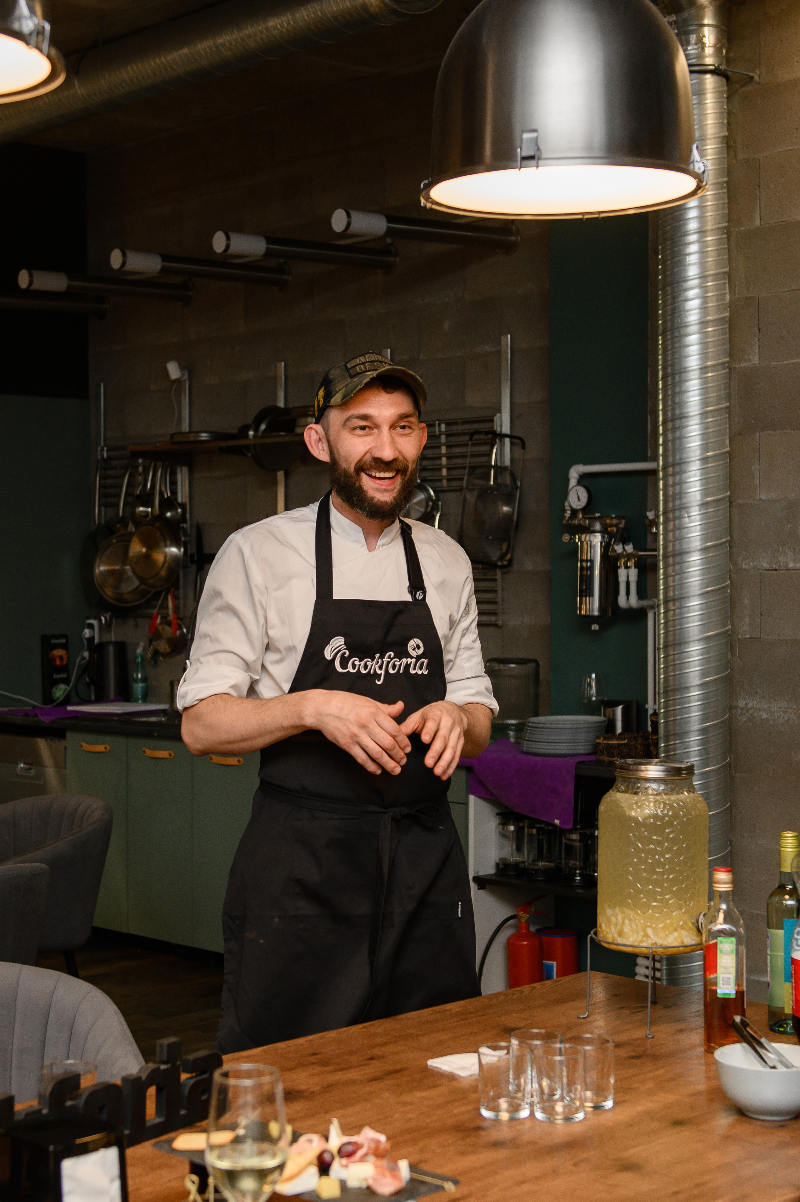 Юбилей в кулинарной студии Cookforia. Свадебный и репортажный фотограф в Санкт-Петербурге Ольга Волкова