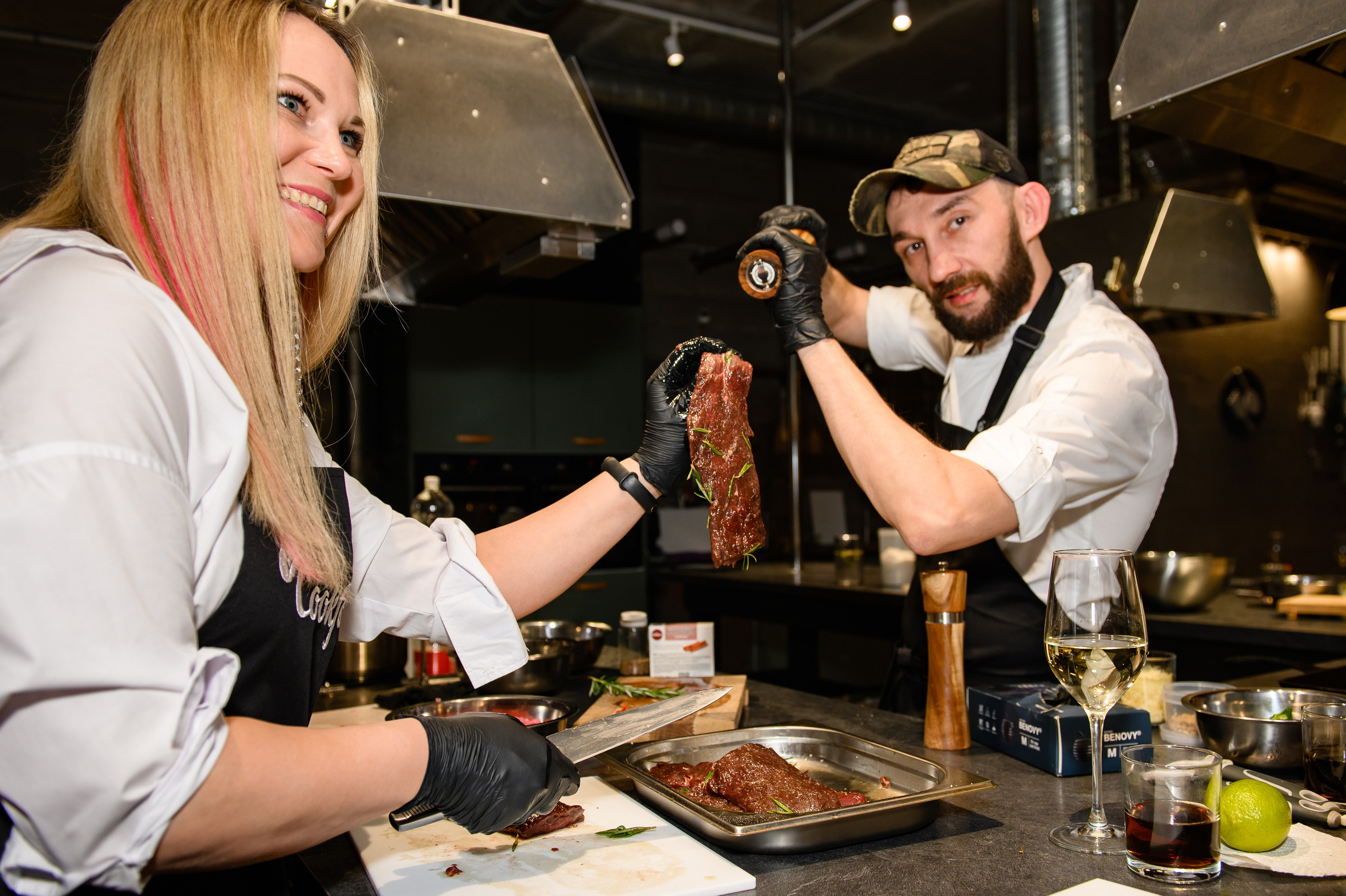 Юбилей в кулинарной студии Cookforia. Свадебный и репортажный фотограф в Санкт-Петербурге Ольга Волкова