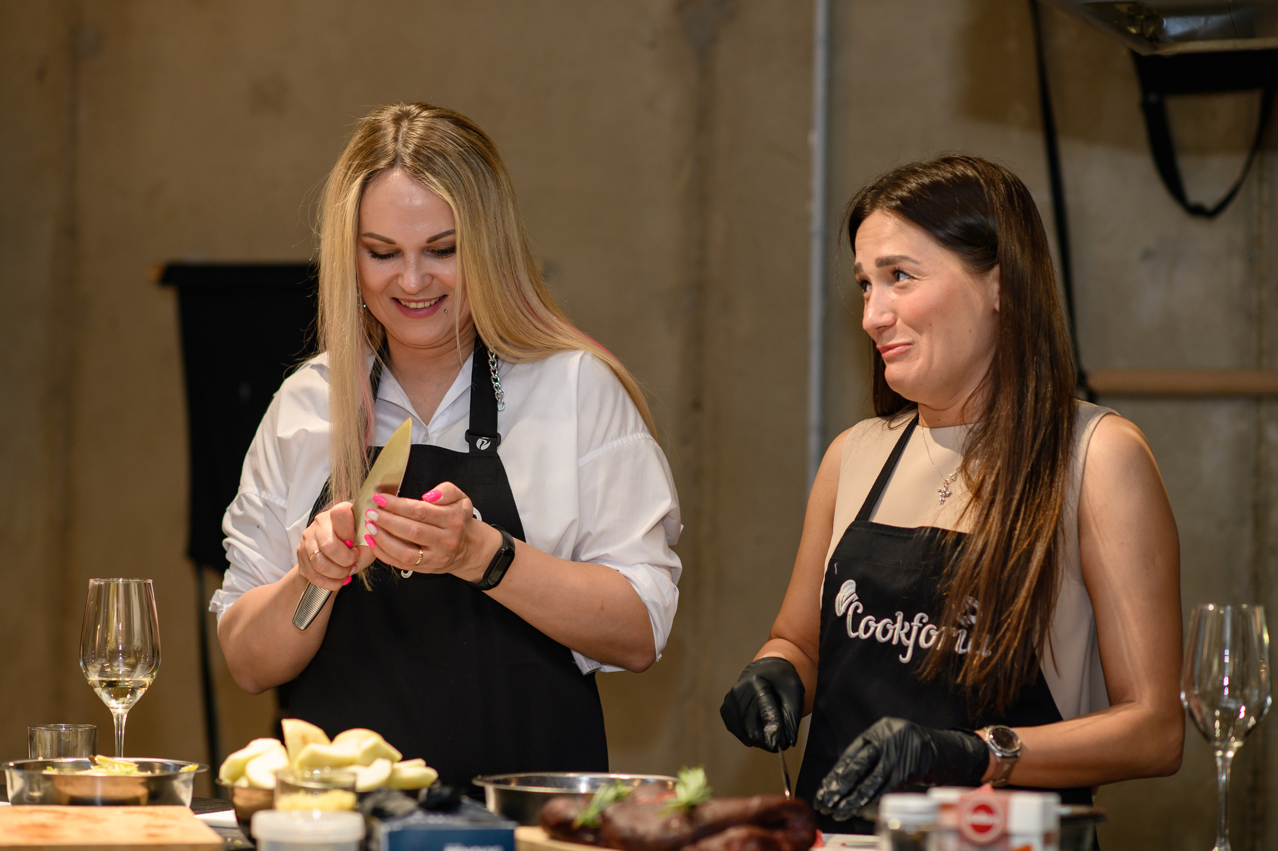 Юбилей в кулинарной студии Cookforia. Свадебный и репортажный фотограф в Санкт-Петербурге Ольга Волкова