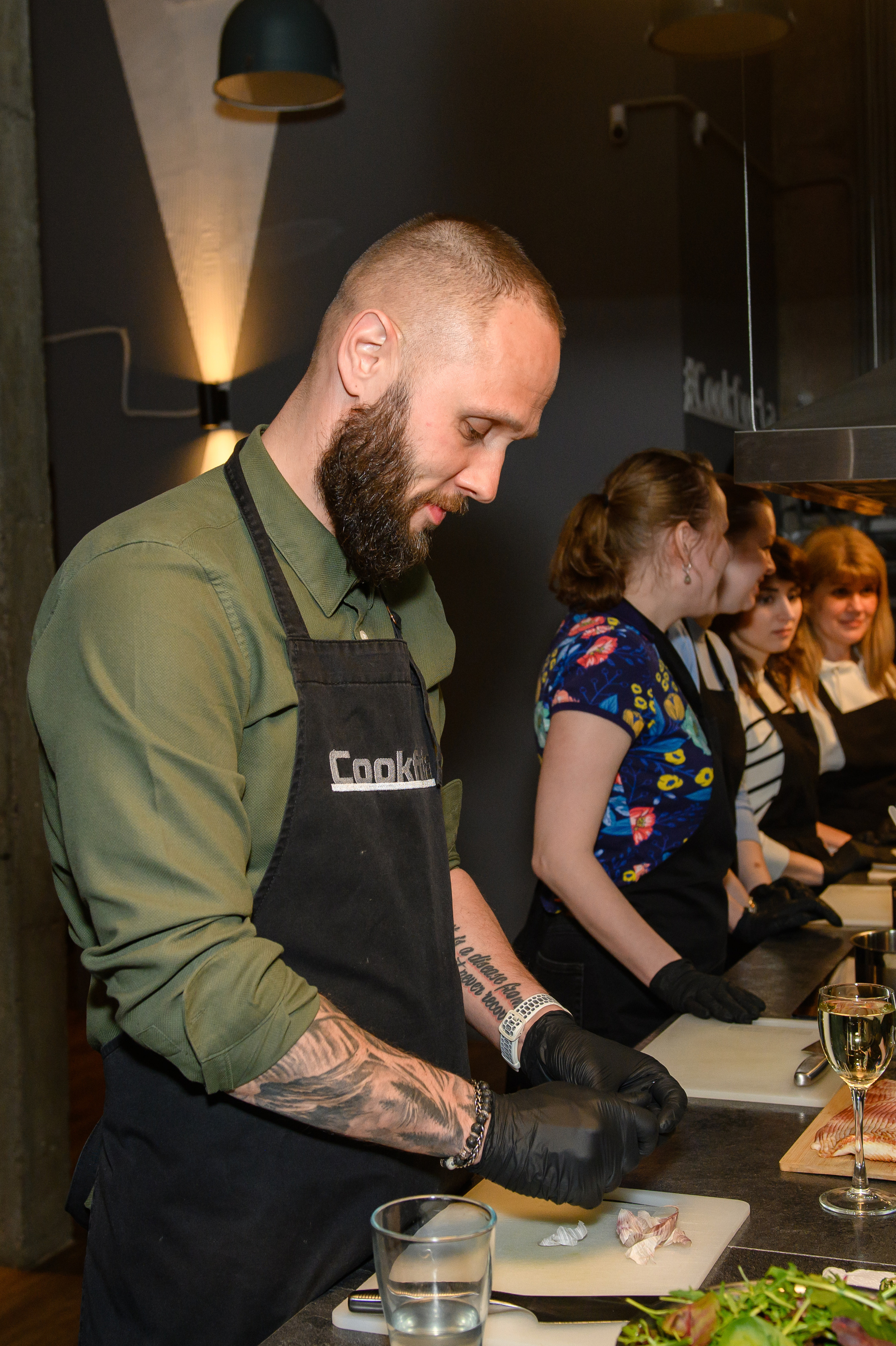 Корпоратив в кулинарной студии Cookforia. Свадебный и репортажный фотограф в Санкт-Петербурге Ольга Волкова