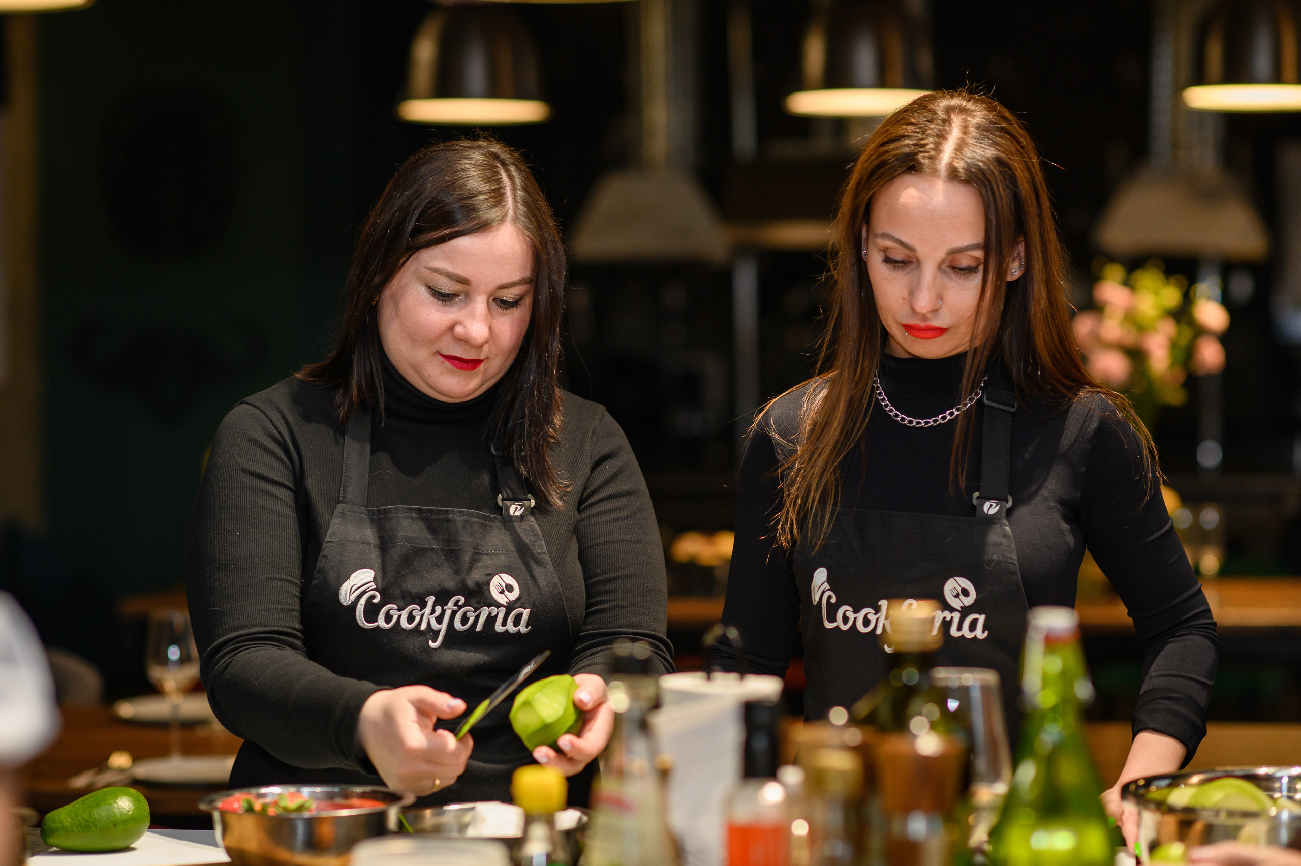 Юбилей в кулинарной студии Cookforia. Свадебный и репортажный фотограф в Санкт-Петербурге Ольга Волкова