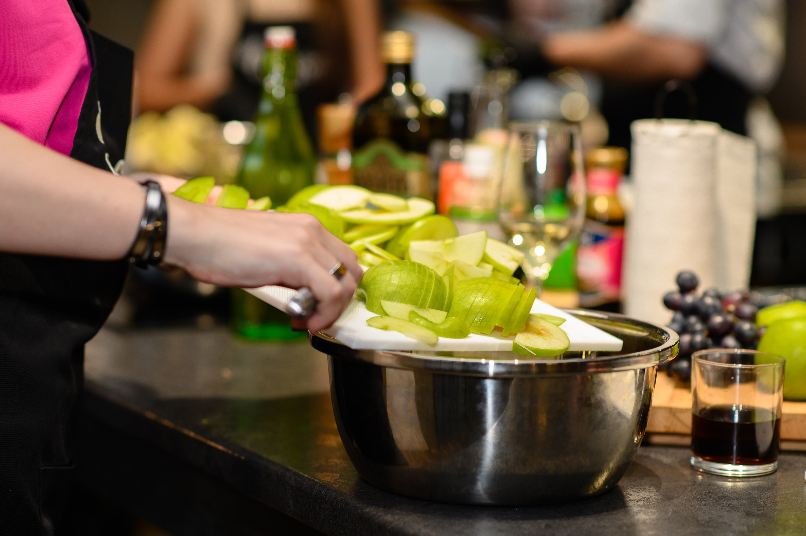 Юбилей в кулинарной студии Cookforia. Свадебный и репортажный фотограф в Санкт-Петербурге Ольга Волкова