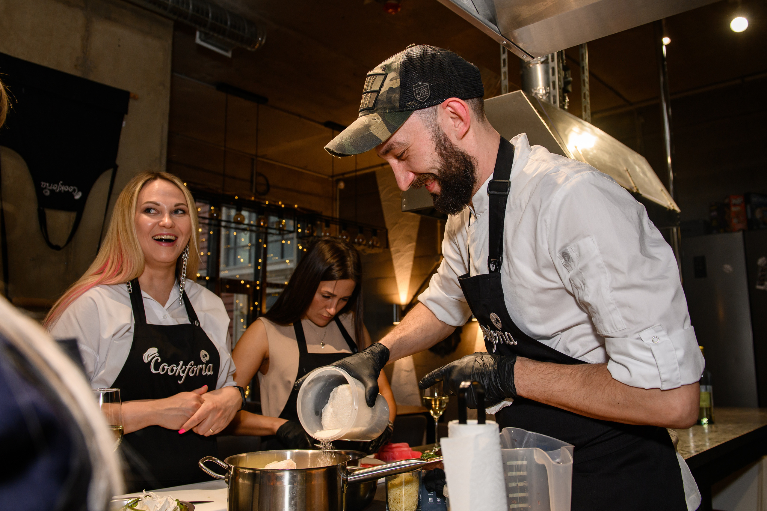 Юбилей в кулинарной студии Cookforia. Свадебный и репортажный фотограф в Санкт-Петербурге Ольга Волкова