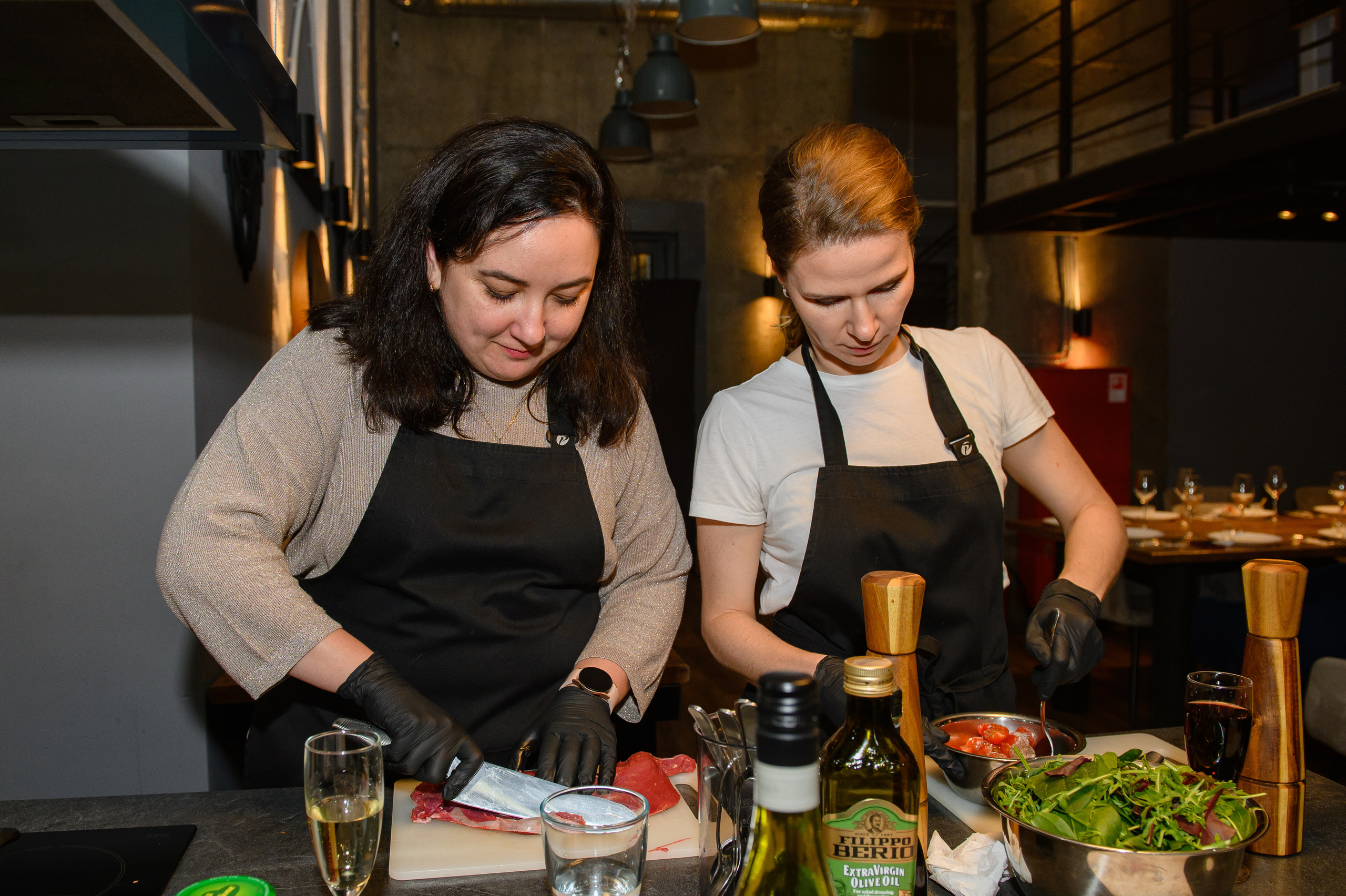 Корпоратив в кулинарной студии Cookforia. Свадебный и репортажный фотограф в Санкт-Петербурге Ольга Волкова