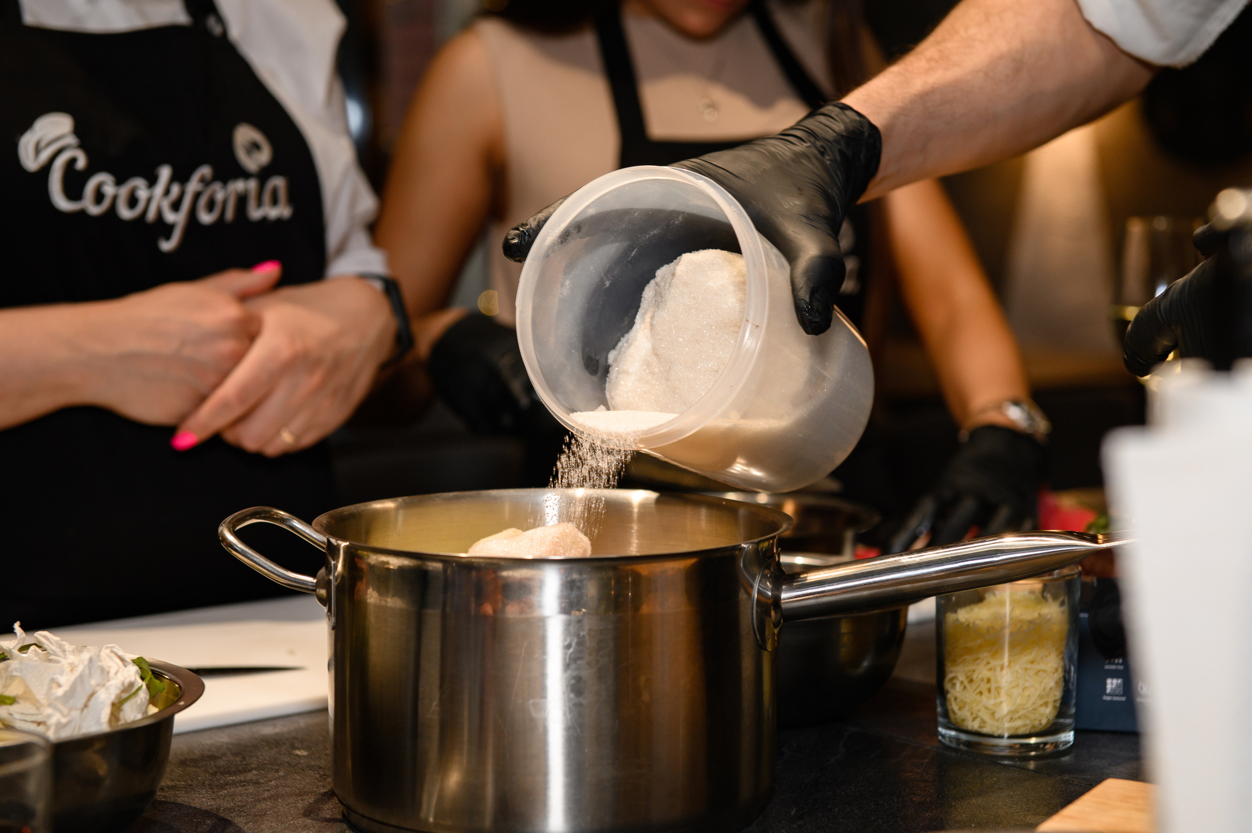 Юбилей в кулинарной студии Cookforia. Свадебный и репортажный фотограф в Санкт-Петербурге Ольга Волкова