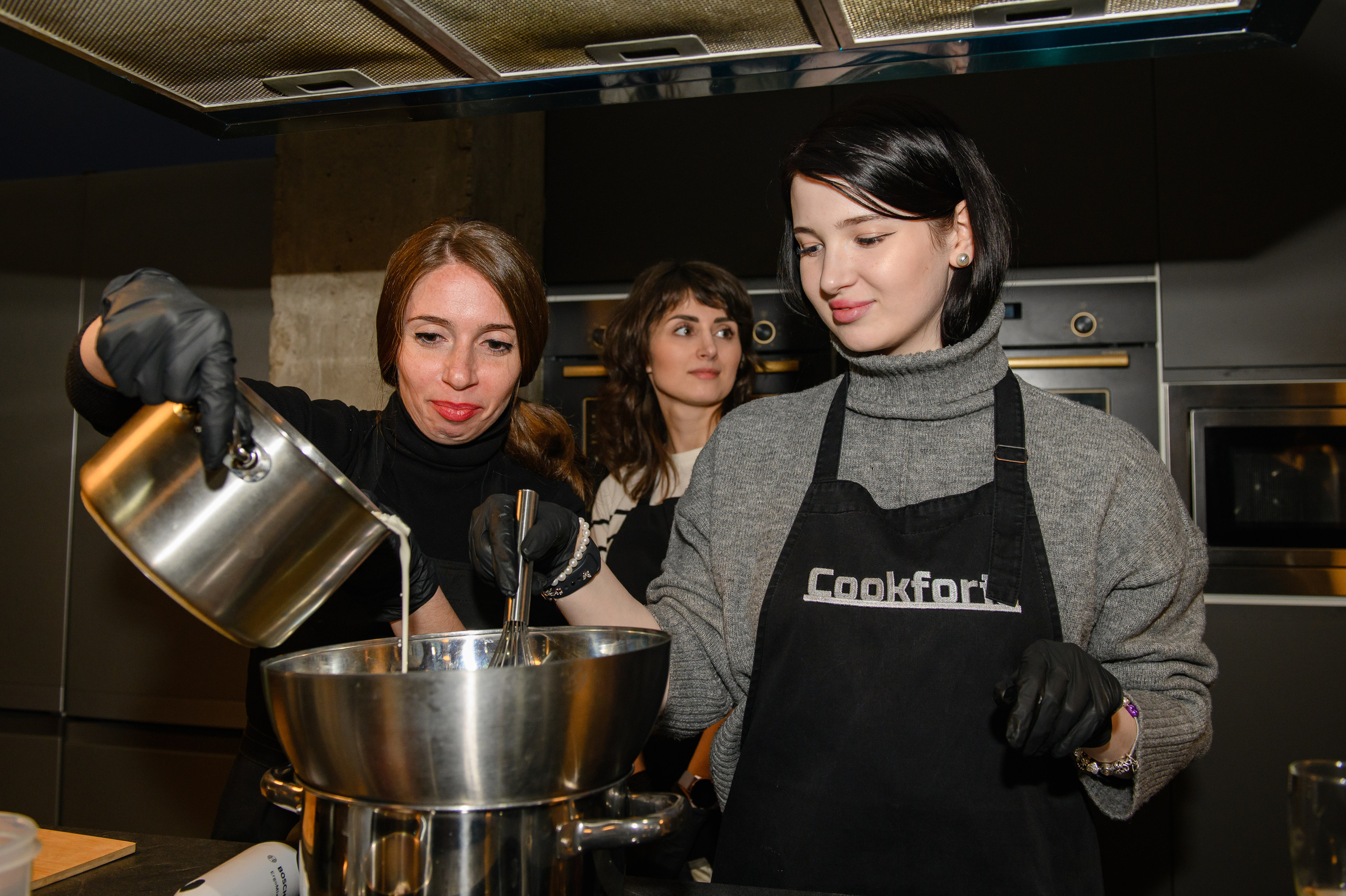 Корпоратив в кулинарной студии Cookforia. Свадебный и репортажный фотограф в Санкт-Петербурге Ольга Волкова