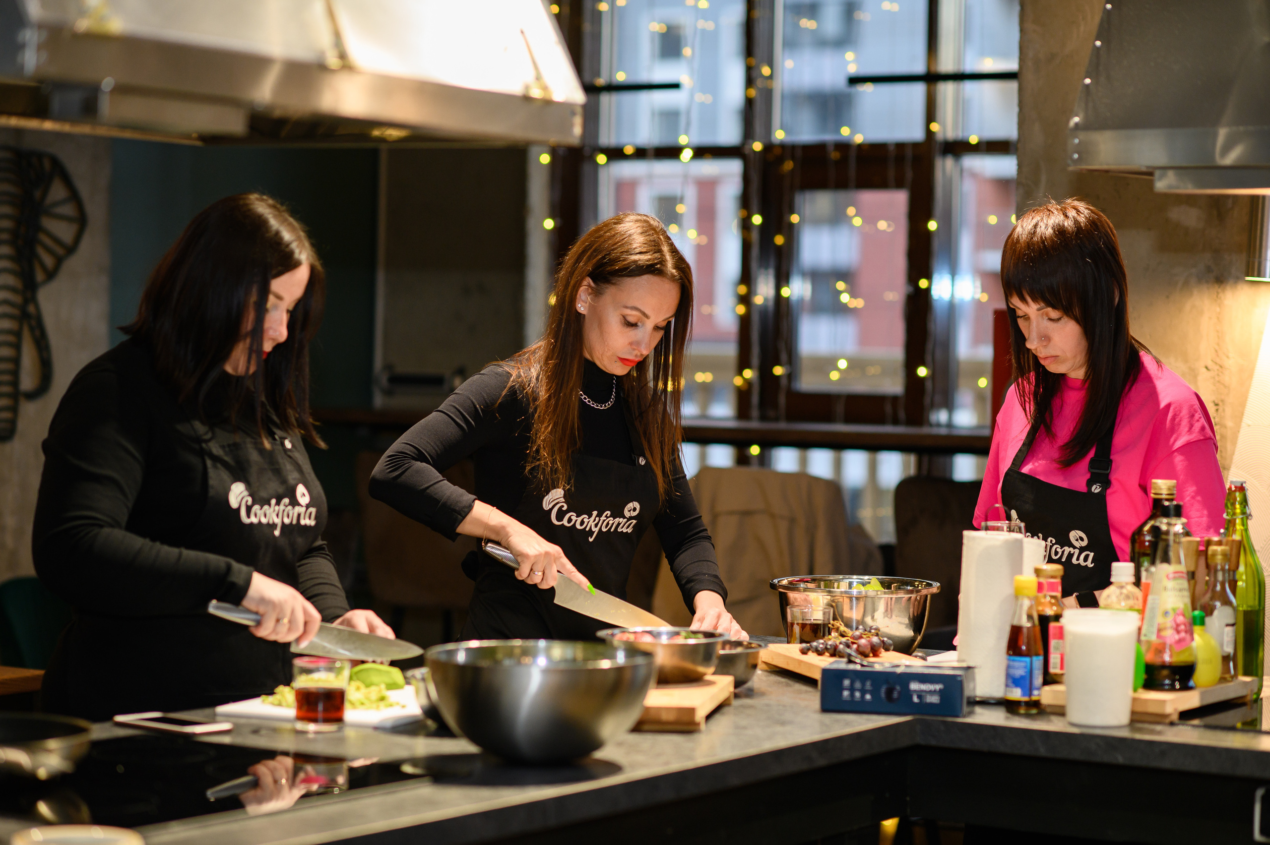 Юбилей в кулинарной студии Cookforia. Свадебный и репортажный фотограф в Санкт-Петербурге Ольга Волкова