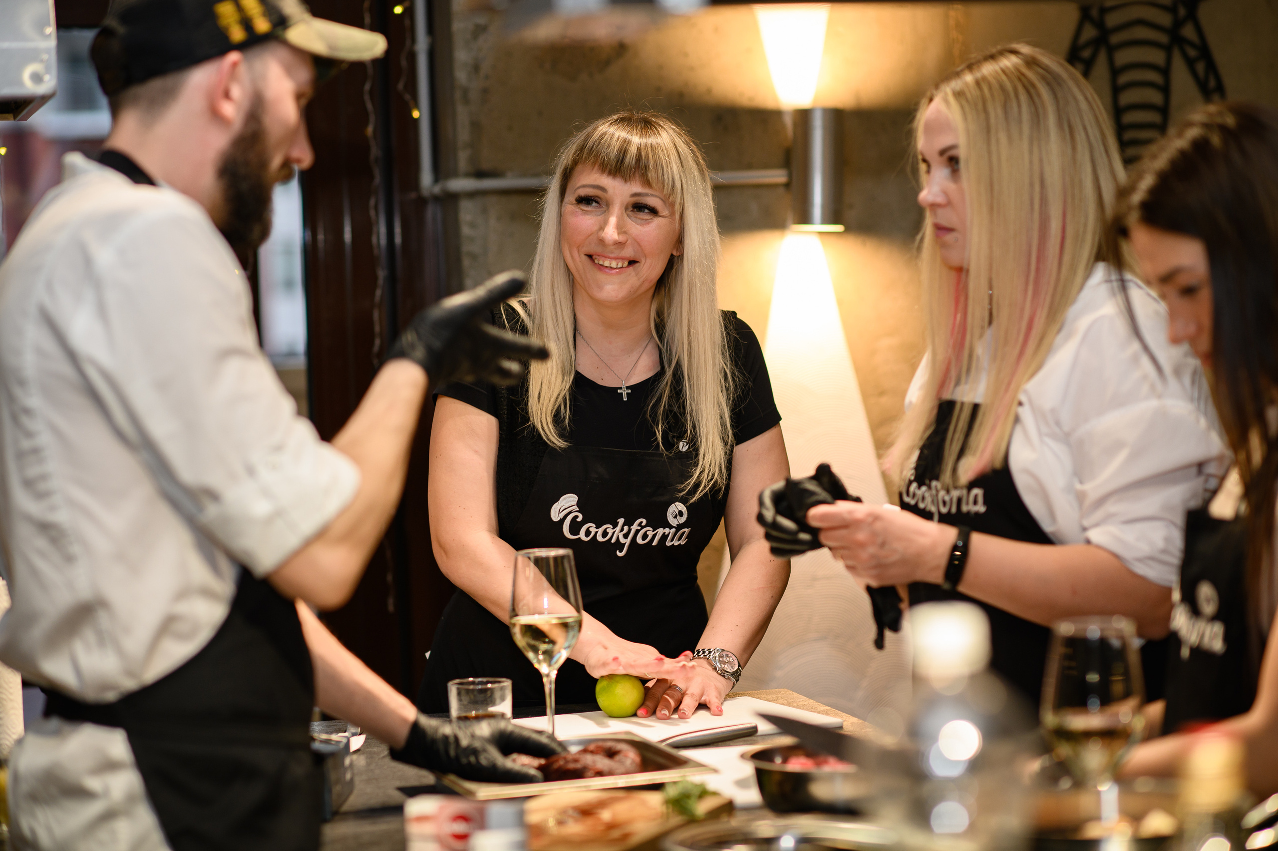 Юбилей в кулинарной студии Cookforia. Свадебный и репортажный фотограф в Санкт-Петербурге Ольга Волкова