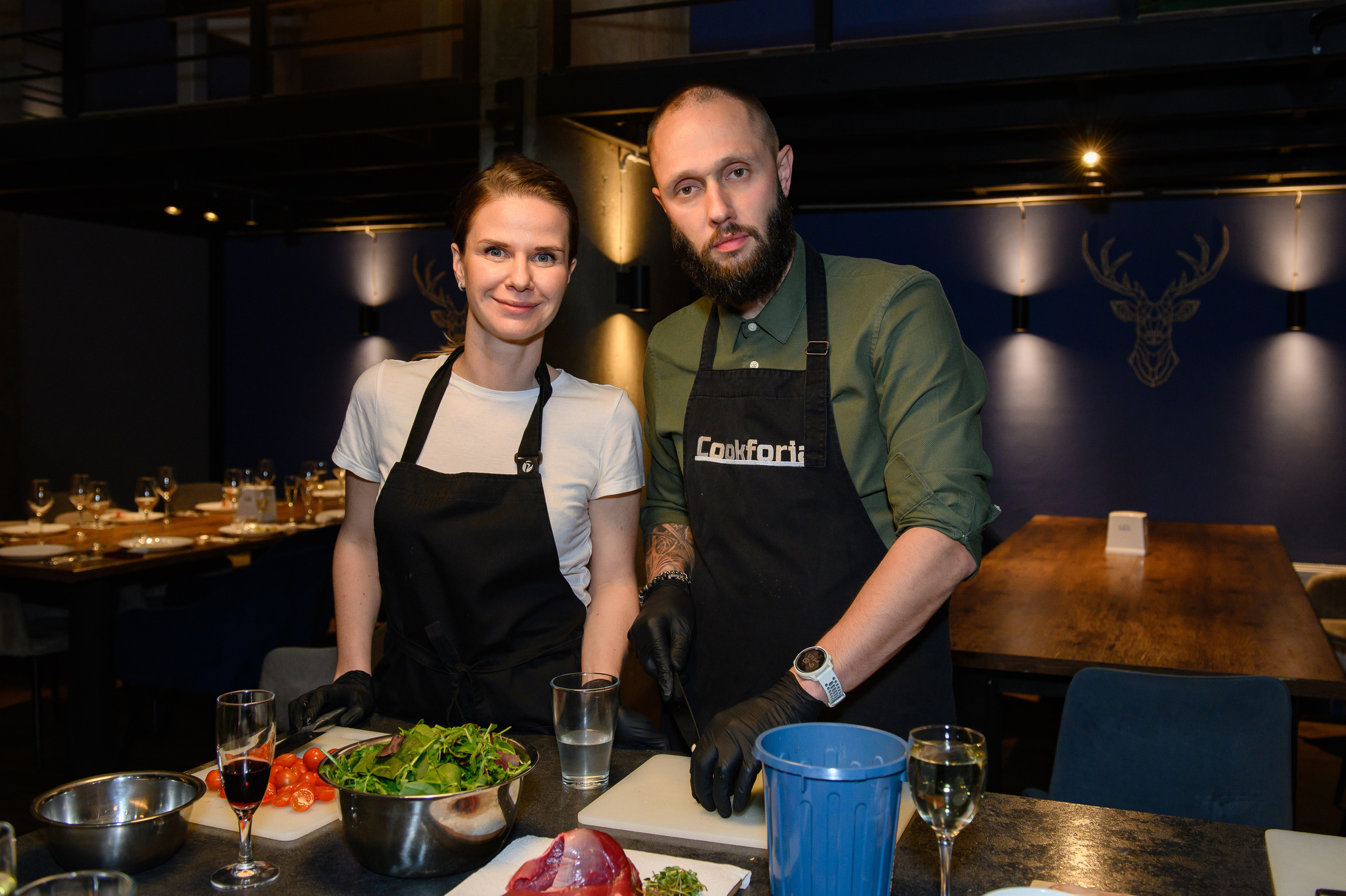 Корпоратив в кулинарной студии Cookforia. Свадебный и репортажный фотограф в Санкт-Петербурге Ольга Волкова