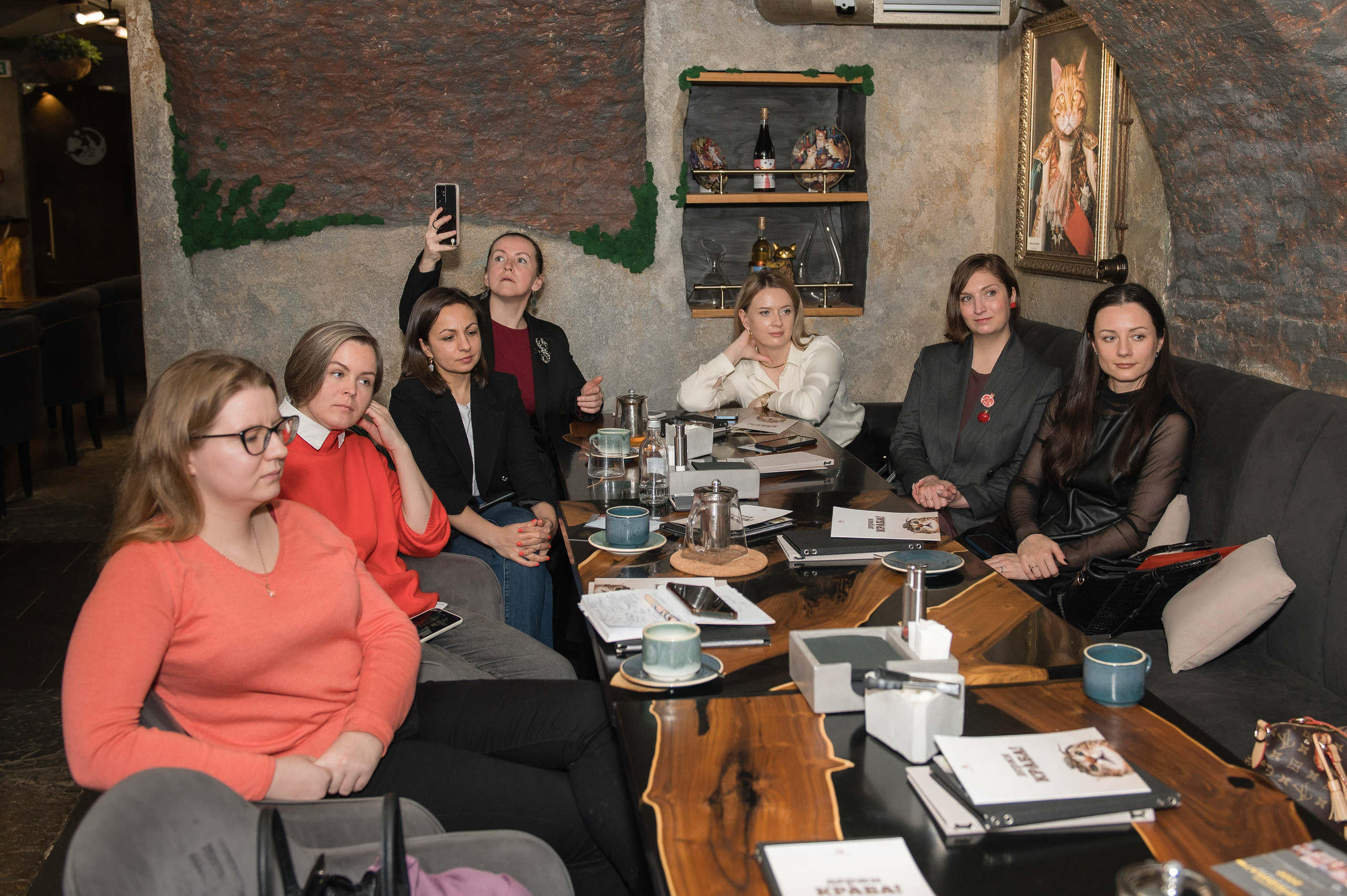 Бизнес-завтрак в кафе Cats & Wine. Свадебный и репортажный фотограф в Санкт-Петербурге Ольга Волкова