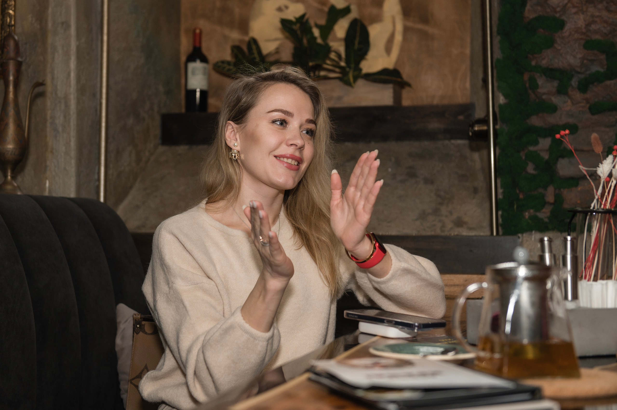 Бизнес-завтрак в кафе Cats & Wine. Свадебный и репортажный фотограф в Санкт-Петербурге Ольга Волкова