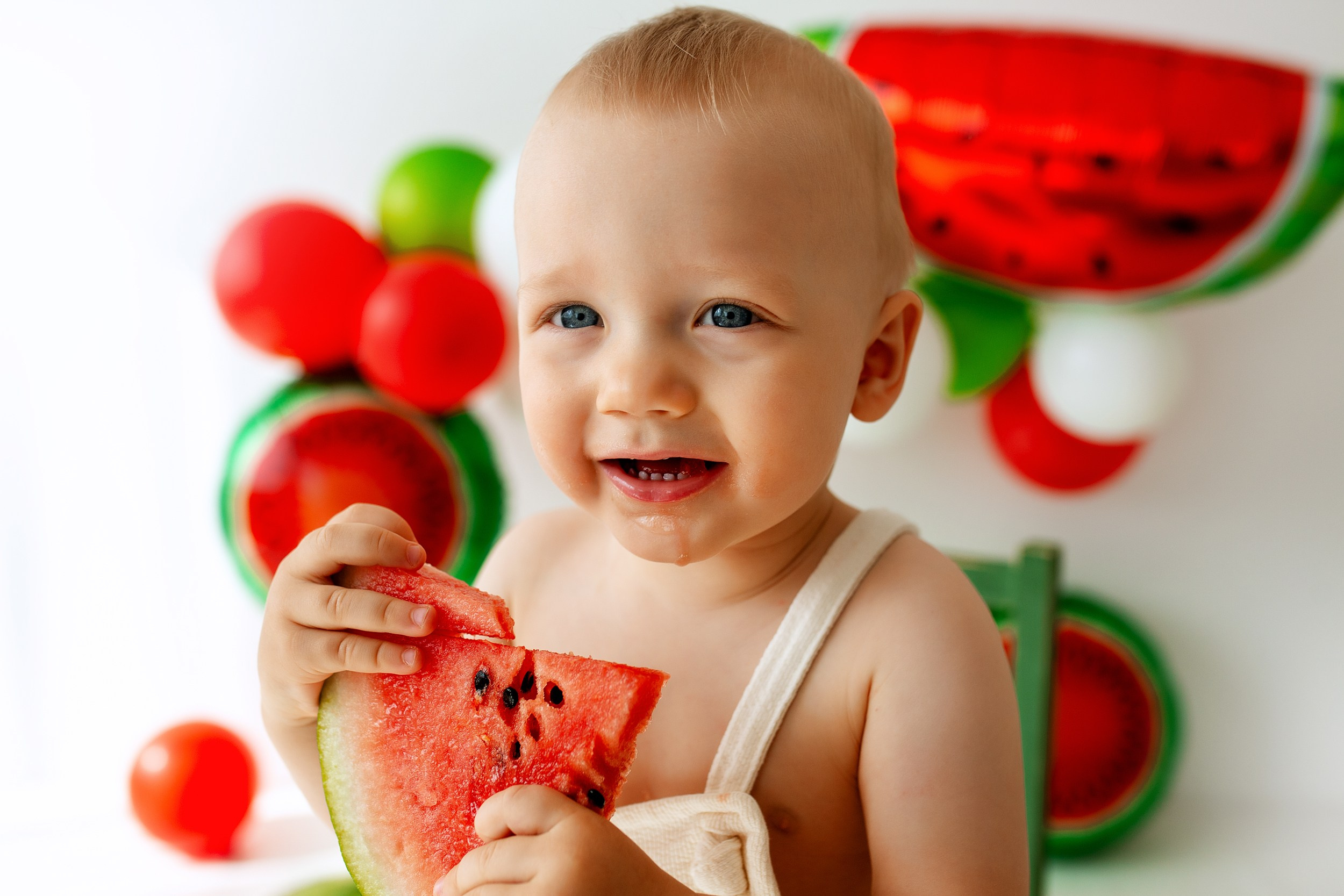 КОСТЯ и арбузы. Фотограф новорожденных Оксана Полевская