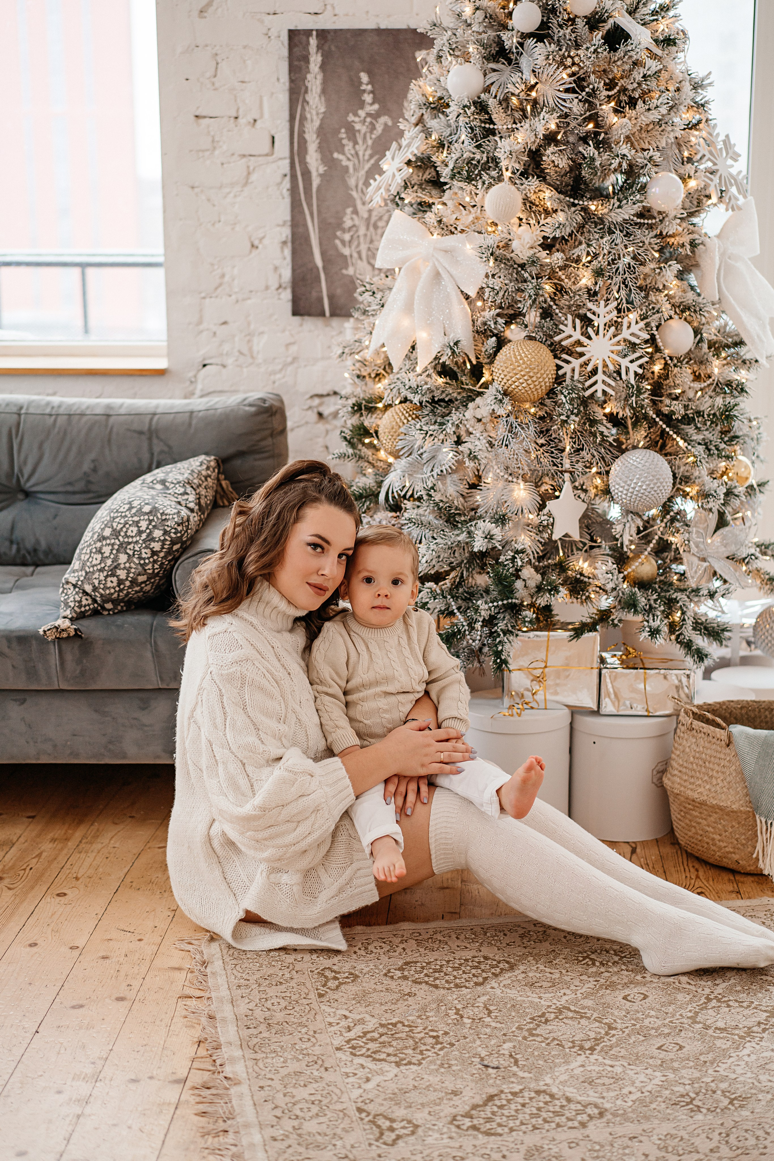Новогодняя фотосессия. Семейный фотограф Одинцово Москва Наталия Черенкова